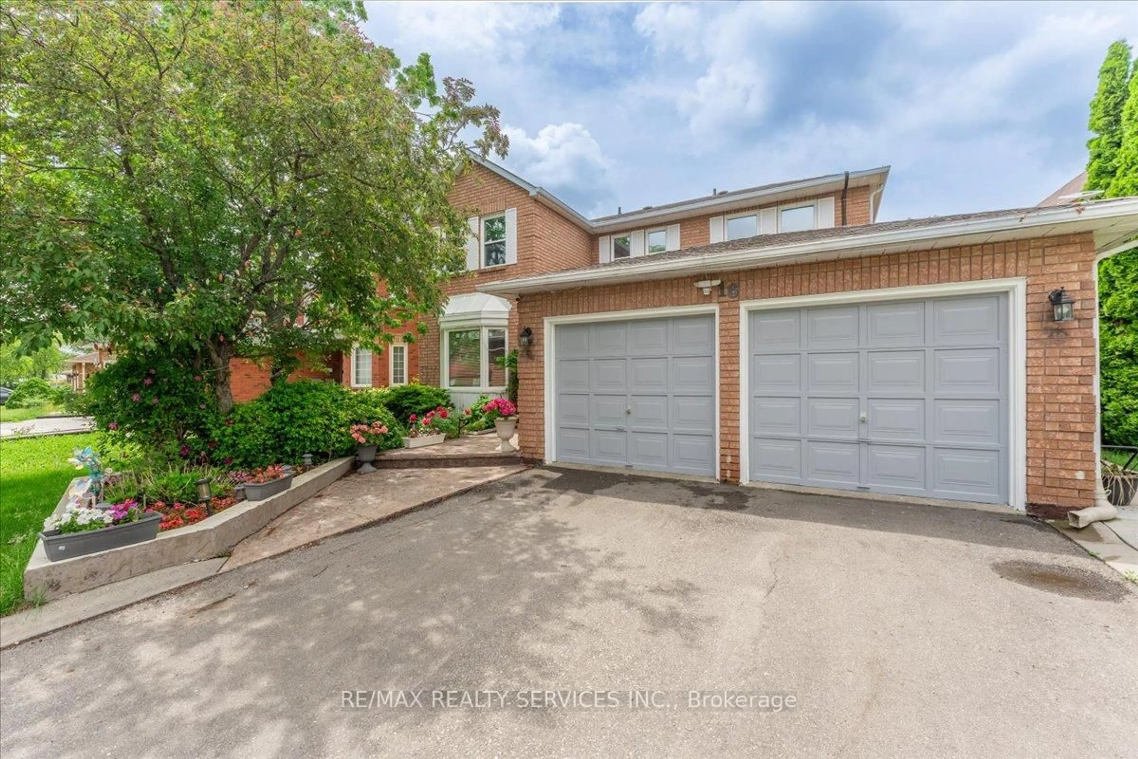 Home with brick exterior material, street for 16 Major William Sharpe Dr, Brampton Ontario L6X 3K3