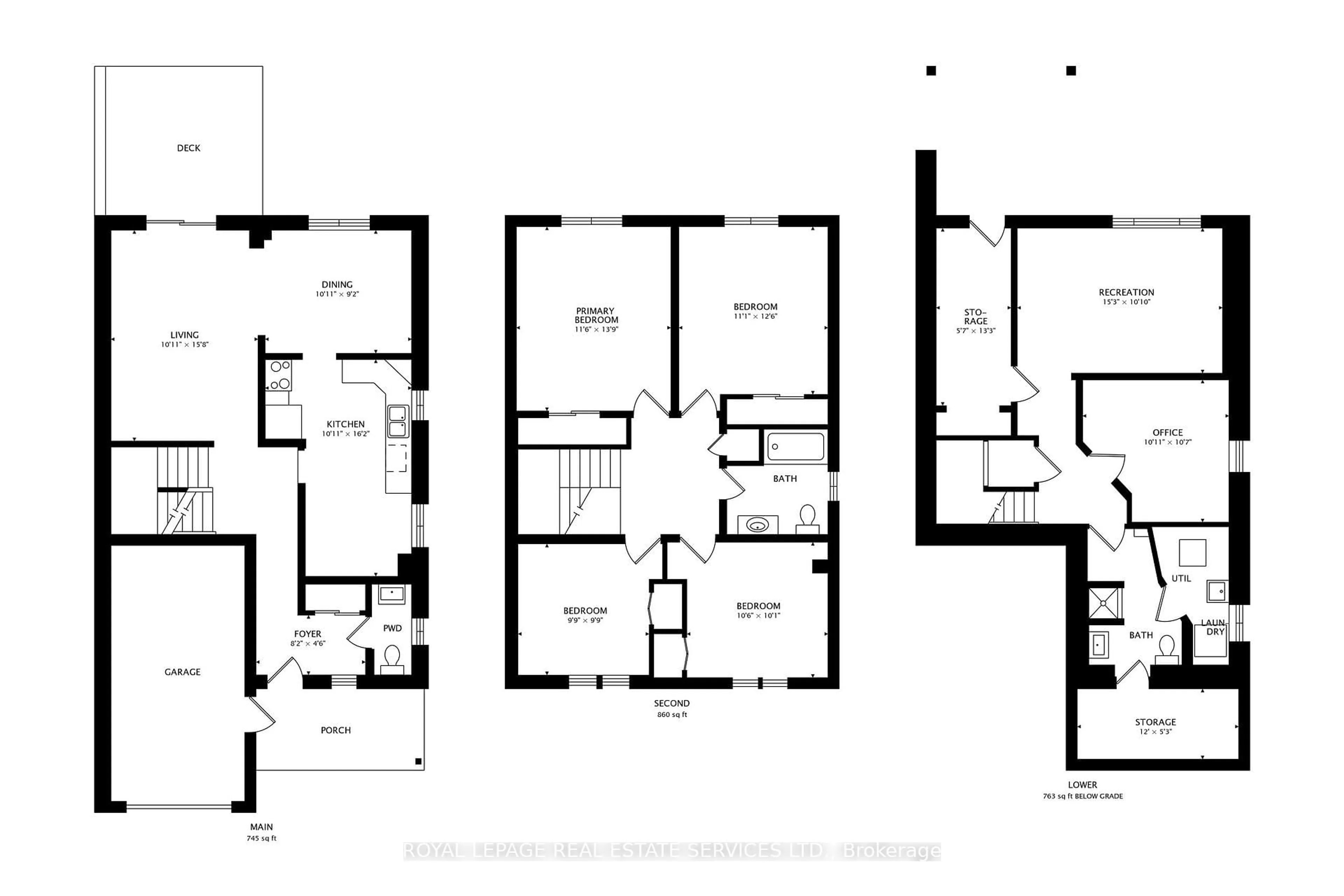 Floor plan for 27 Bremen Lane, Mississauga Ontario L5M 1G7