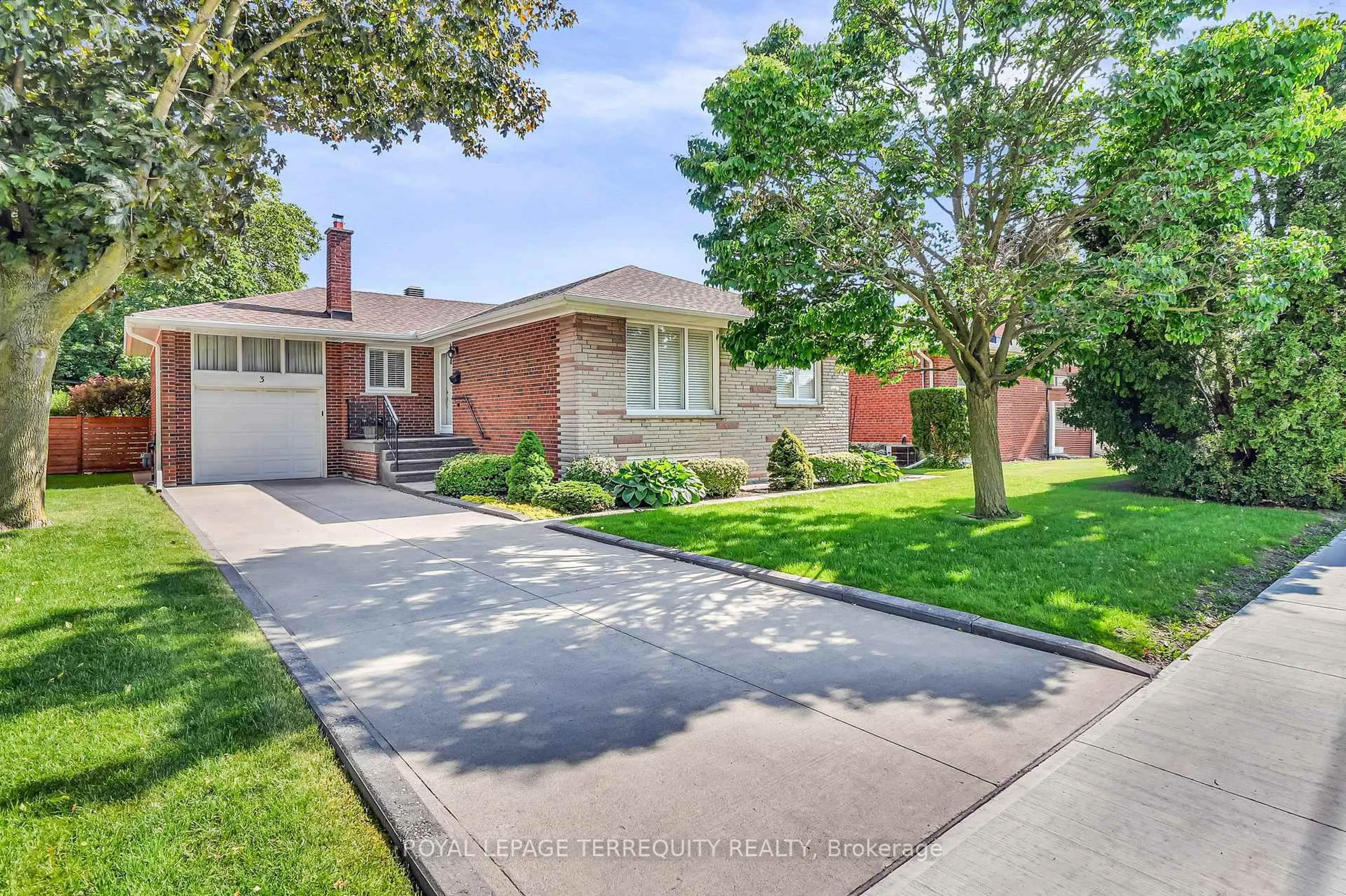 Home with brick exterior material, street for 3 Avery Ave, Toronto Ontario M9C 1K1