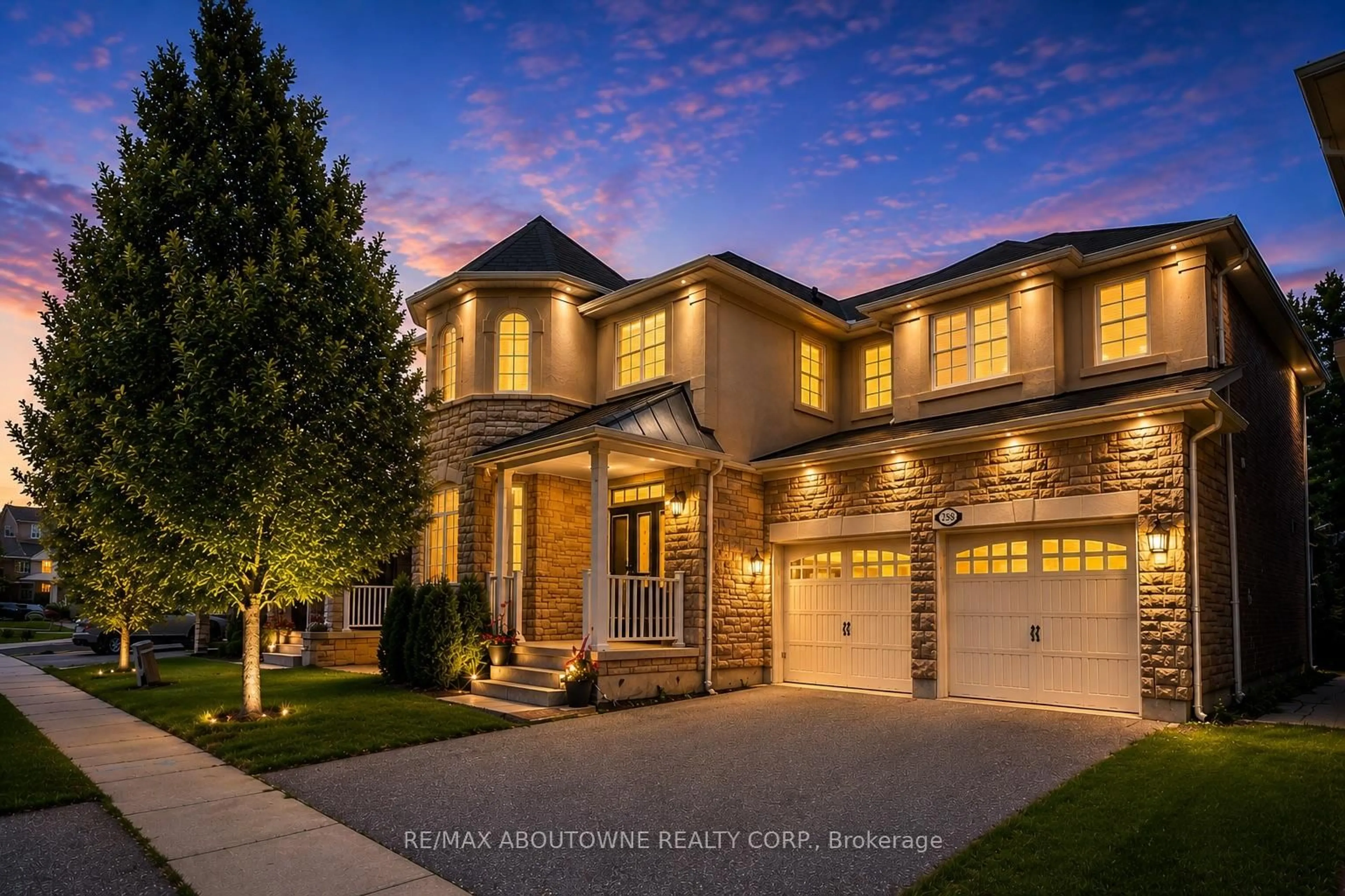 Home with brick exterior material, street for 2383 Calloway Dr, Oakville Ontario L6M 0C1