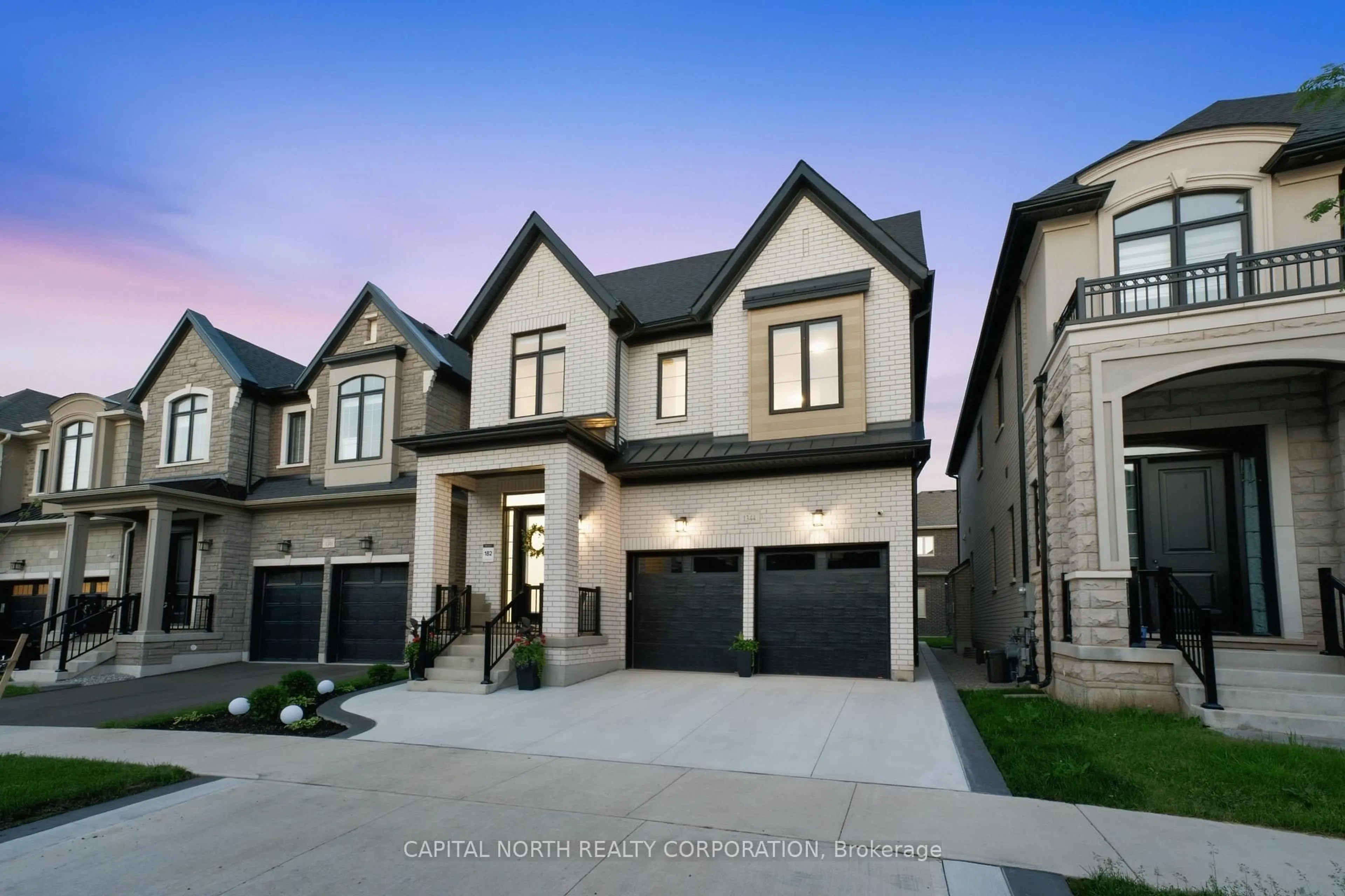 Home with brick exterior material, street for 1344 Hydrangea Gdns, Oakville Ontario L6H 7Z6