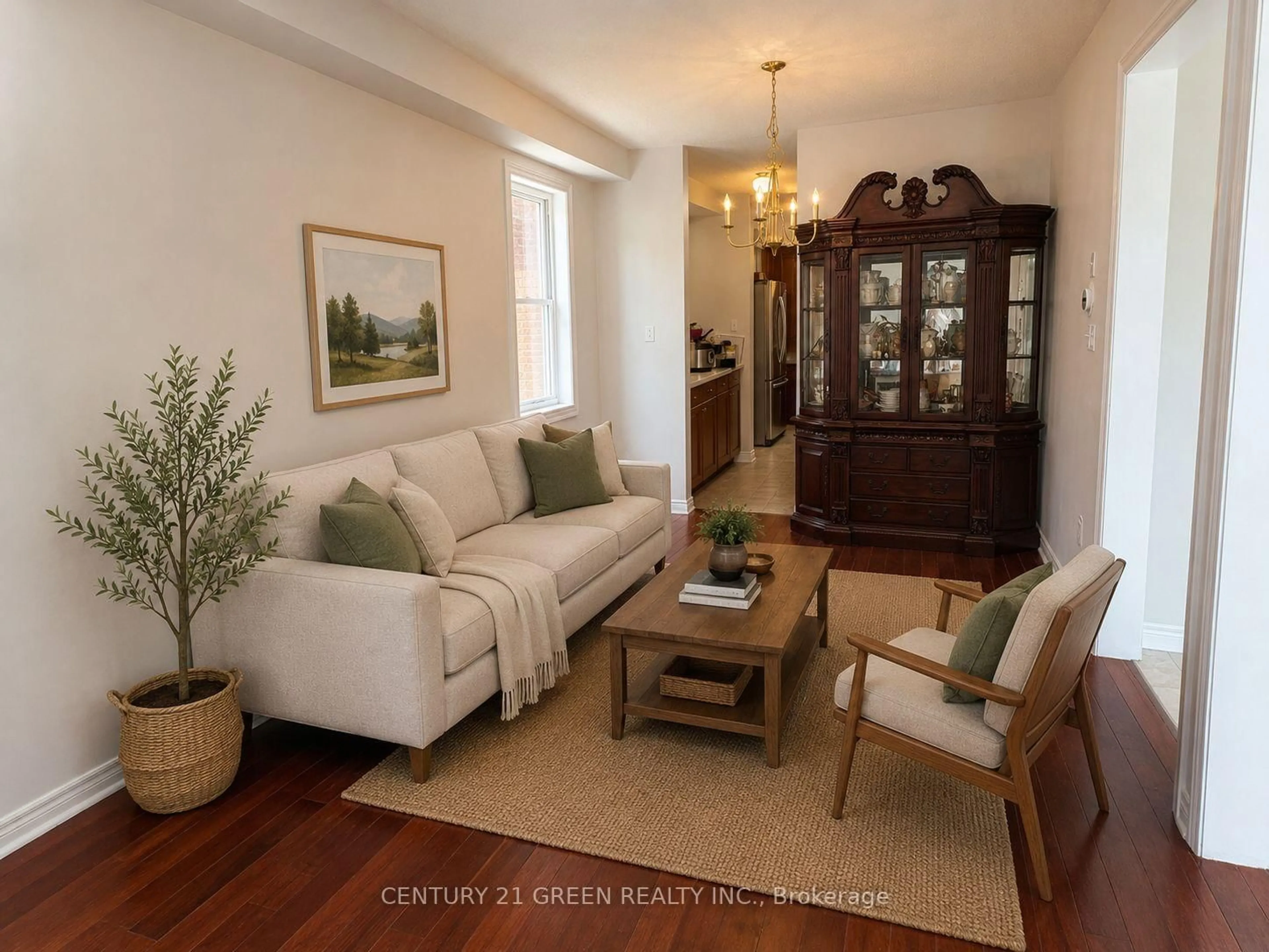 Living room with furniture, unknown for 20 Outlook Ave, Brampton Ontario L6Y 5N9