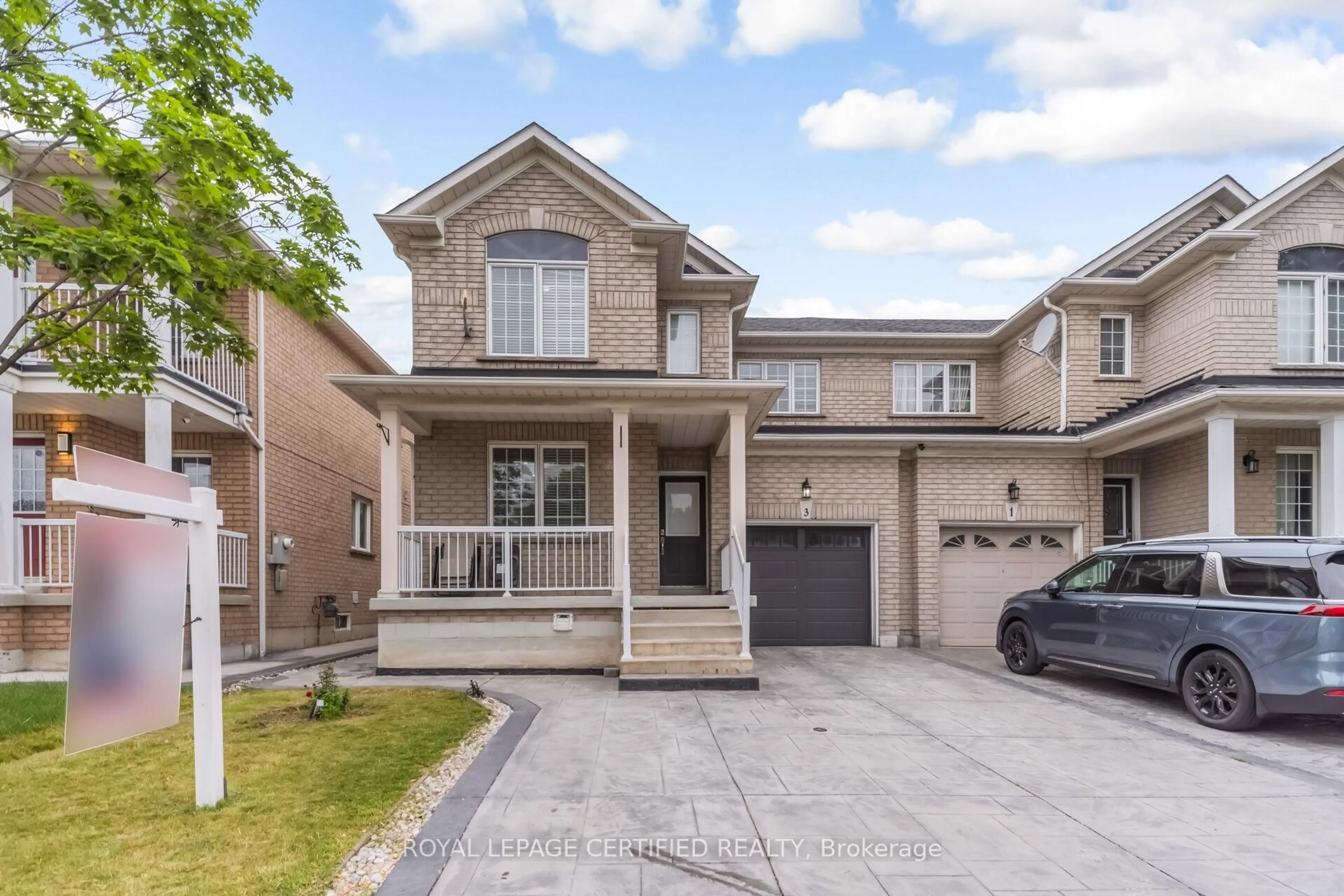 Home with brick exterior material, street for 3 Olde Town Rd, Brampton Ontario L6X 4V1