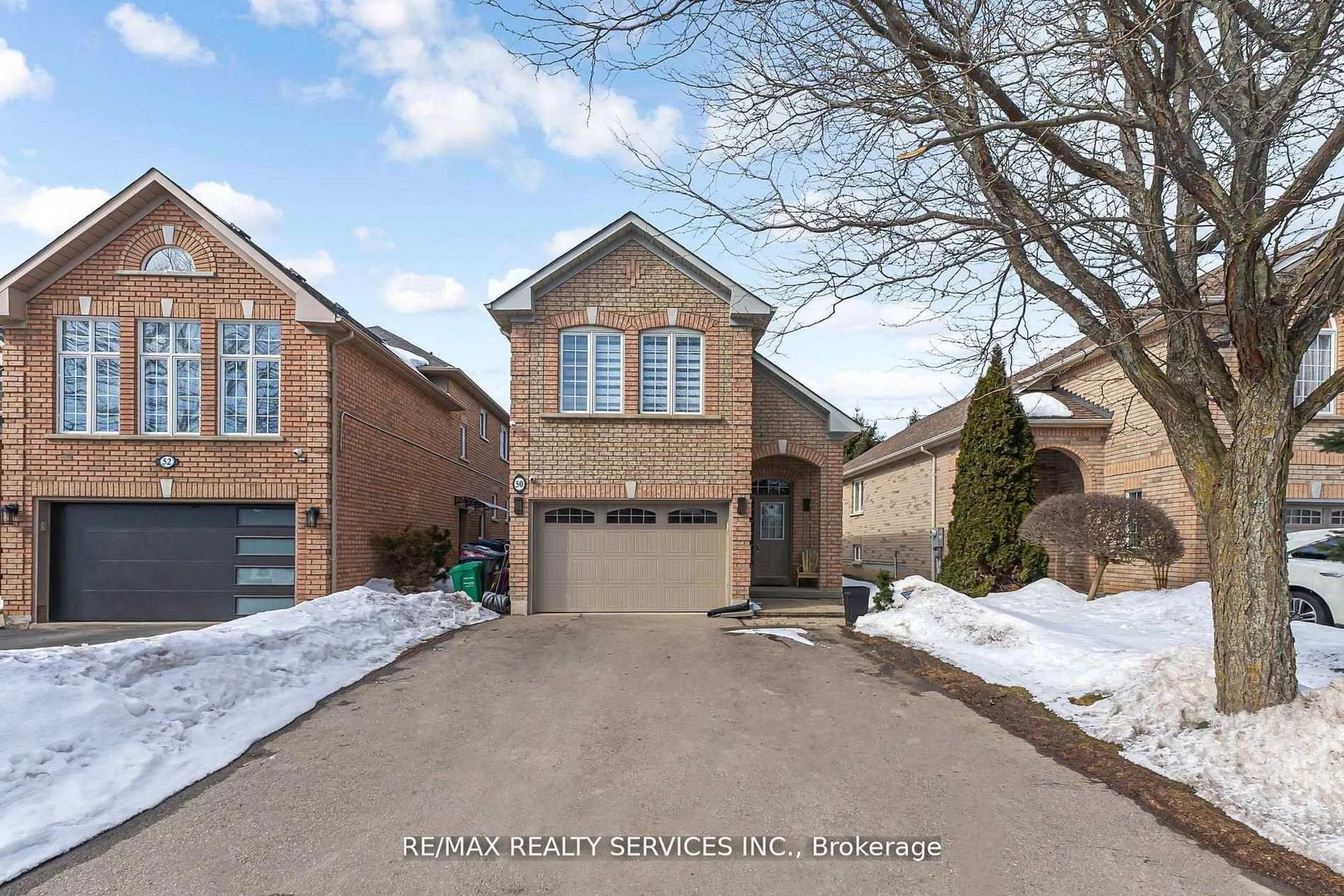Home with brick exterior material, street for 50 Sunny Glen Cres, Brampton Ontario L7A 2C6