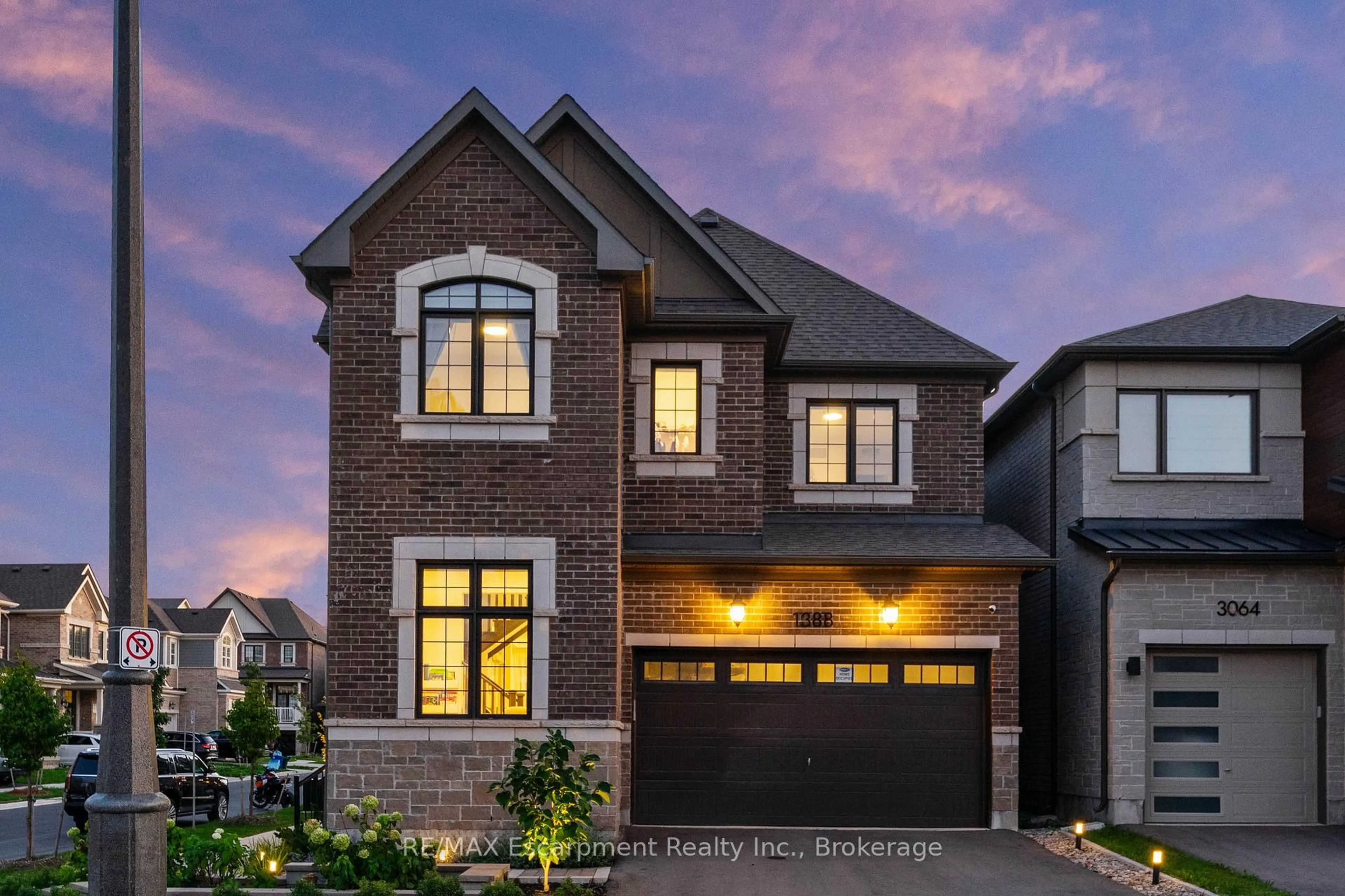 Home with brick exterior material, street for 1388 AYMOND Cres, Oakville Ontario L6H 7W9