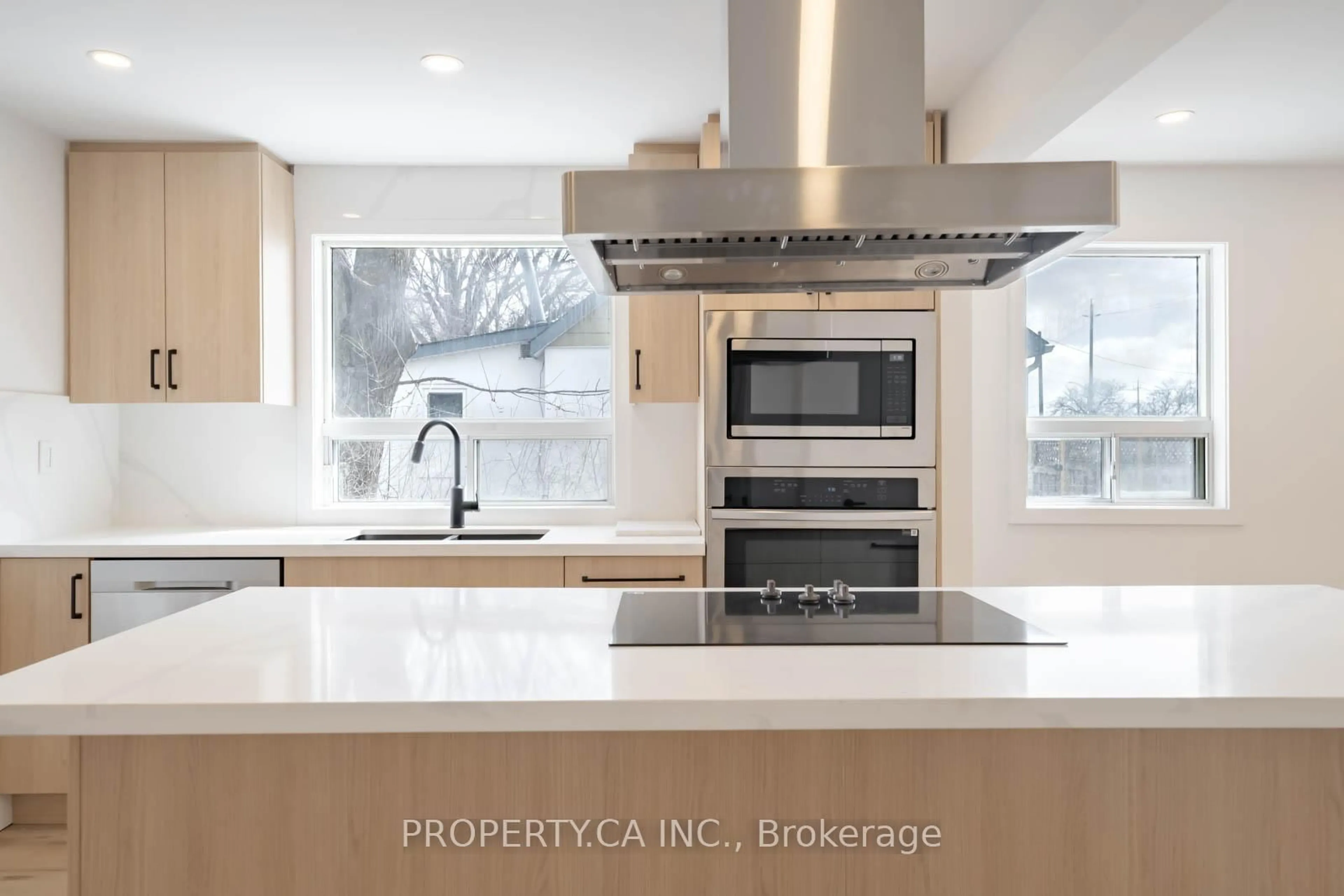 Contemporary kitchen, ceramic/tile floor for 46 McMurchy Ave, Brampton Ontario L6X 1Y1