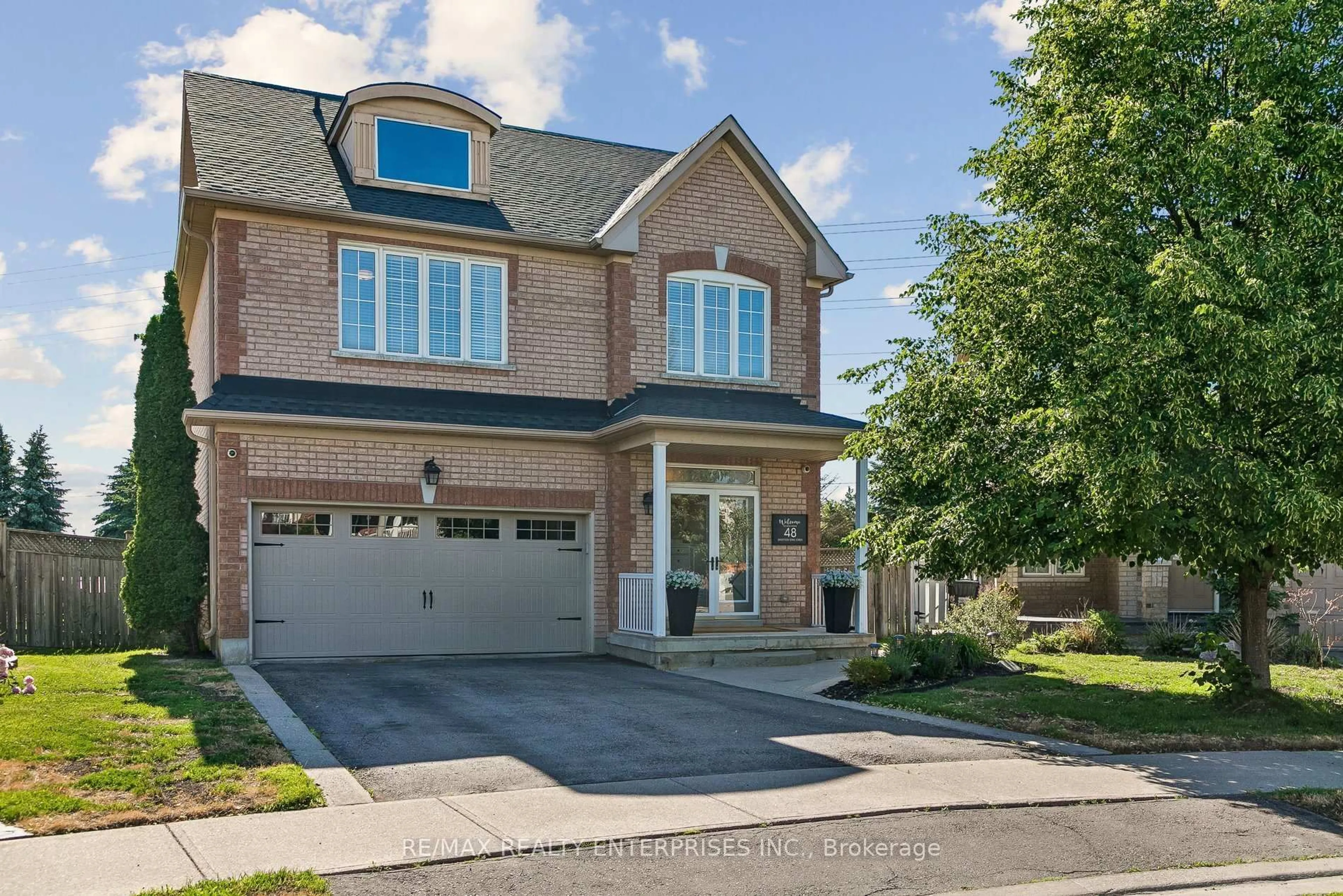 Home with brick exterior material, street for 48 Spotted Owl Cres, Brampton Ontario L7A 0J9