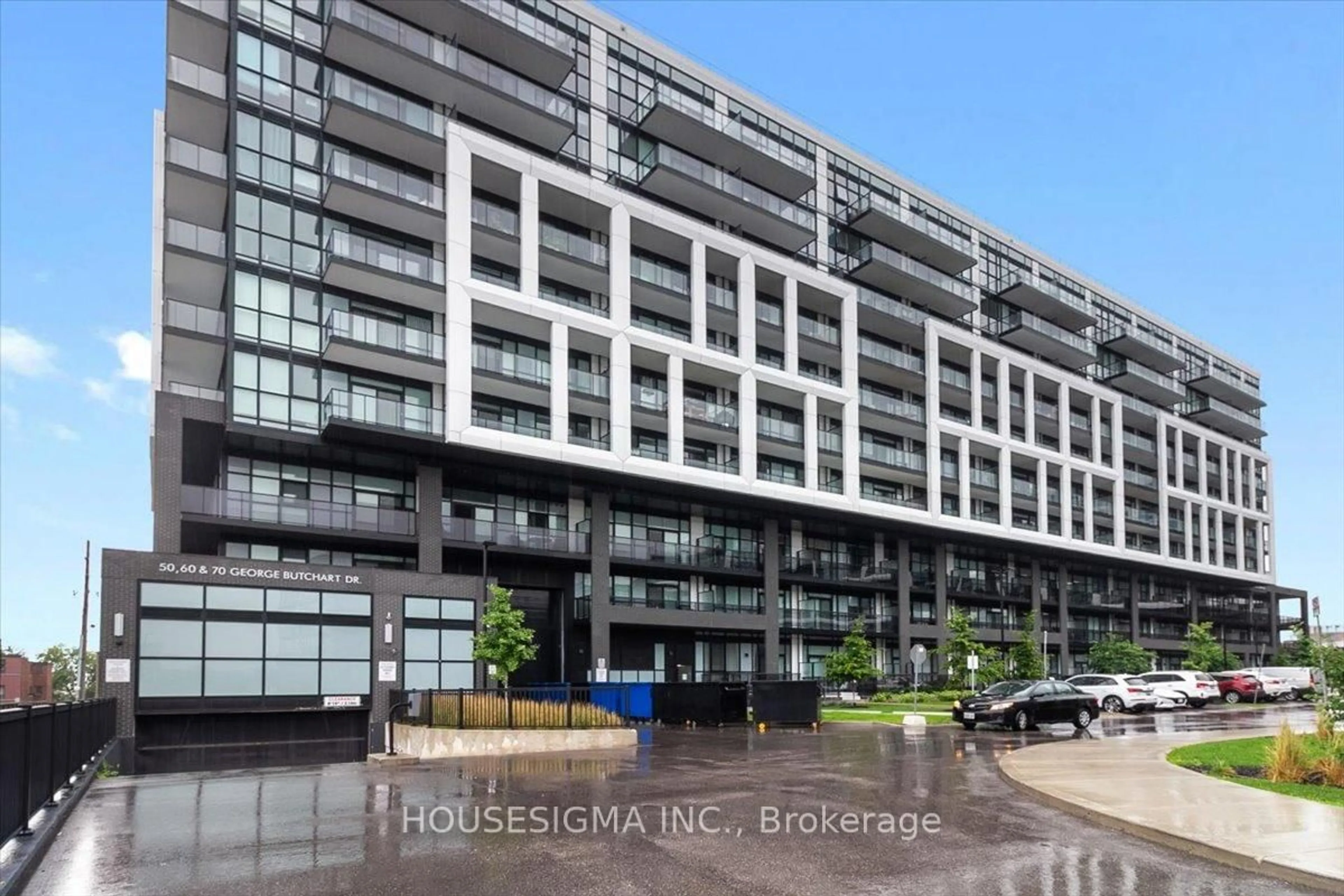 Indoor foyer for 50 George Butchart Dr #1006, Toronto Ontario M3K 0C9