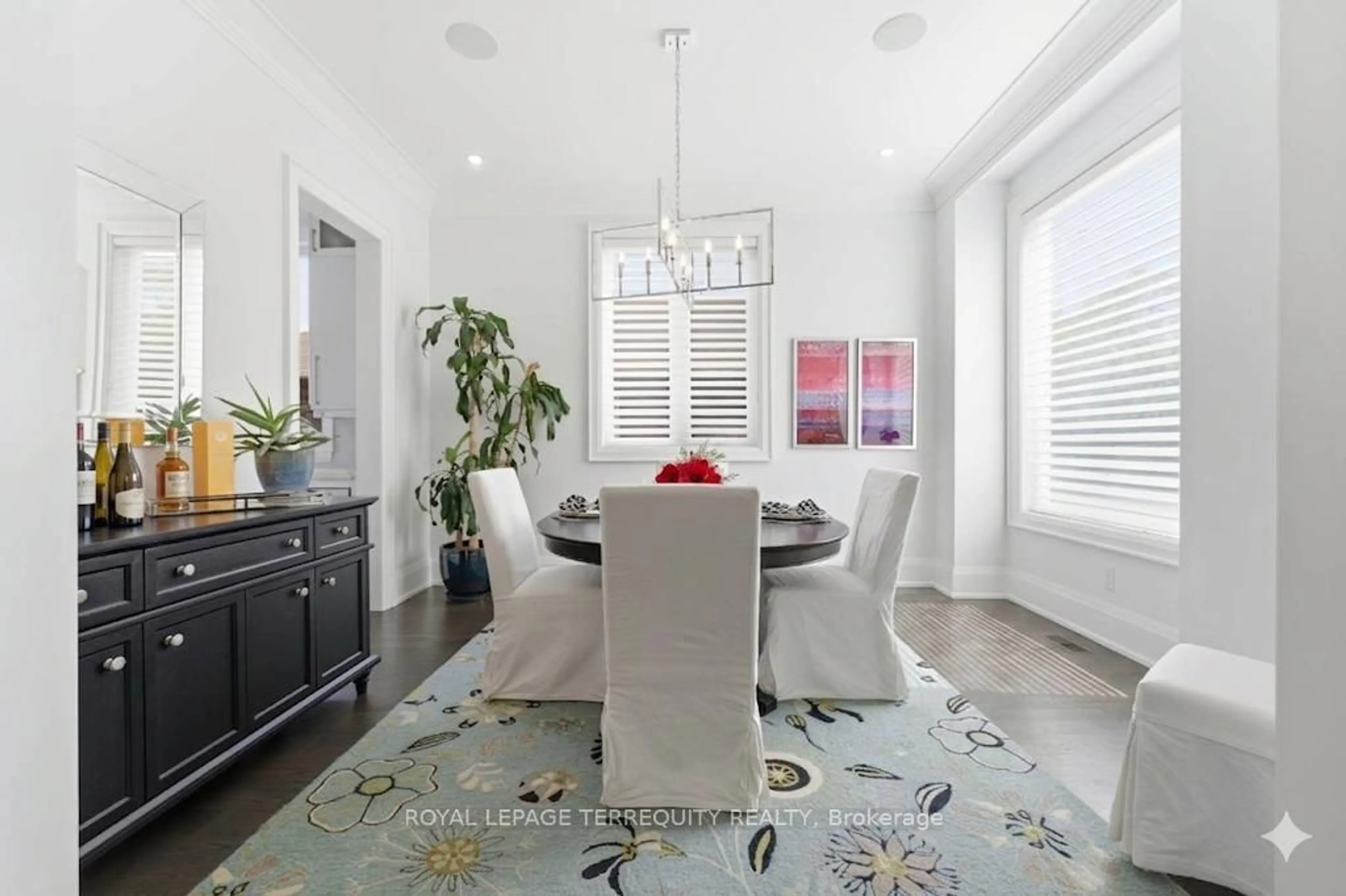 Dining room, ceramic/tile floor for 130 Edgecroft Rd, Toronto Ontario M8Z 2C3