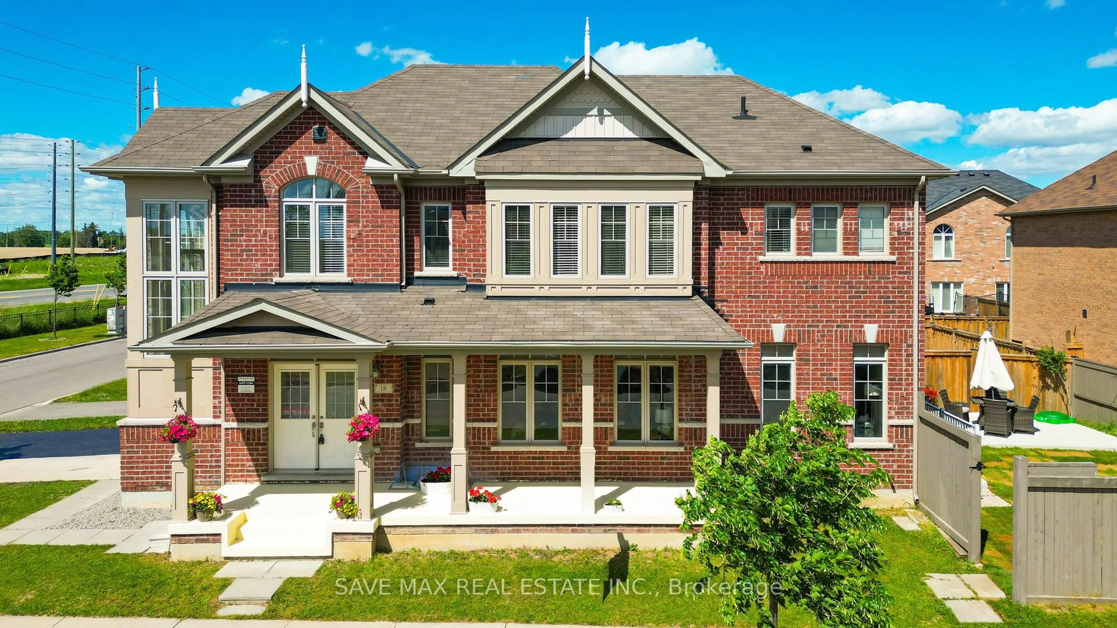 Home with brick exterior material, street for 18 Monceau Rd, Brampton Ontario L7A 4E6