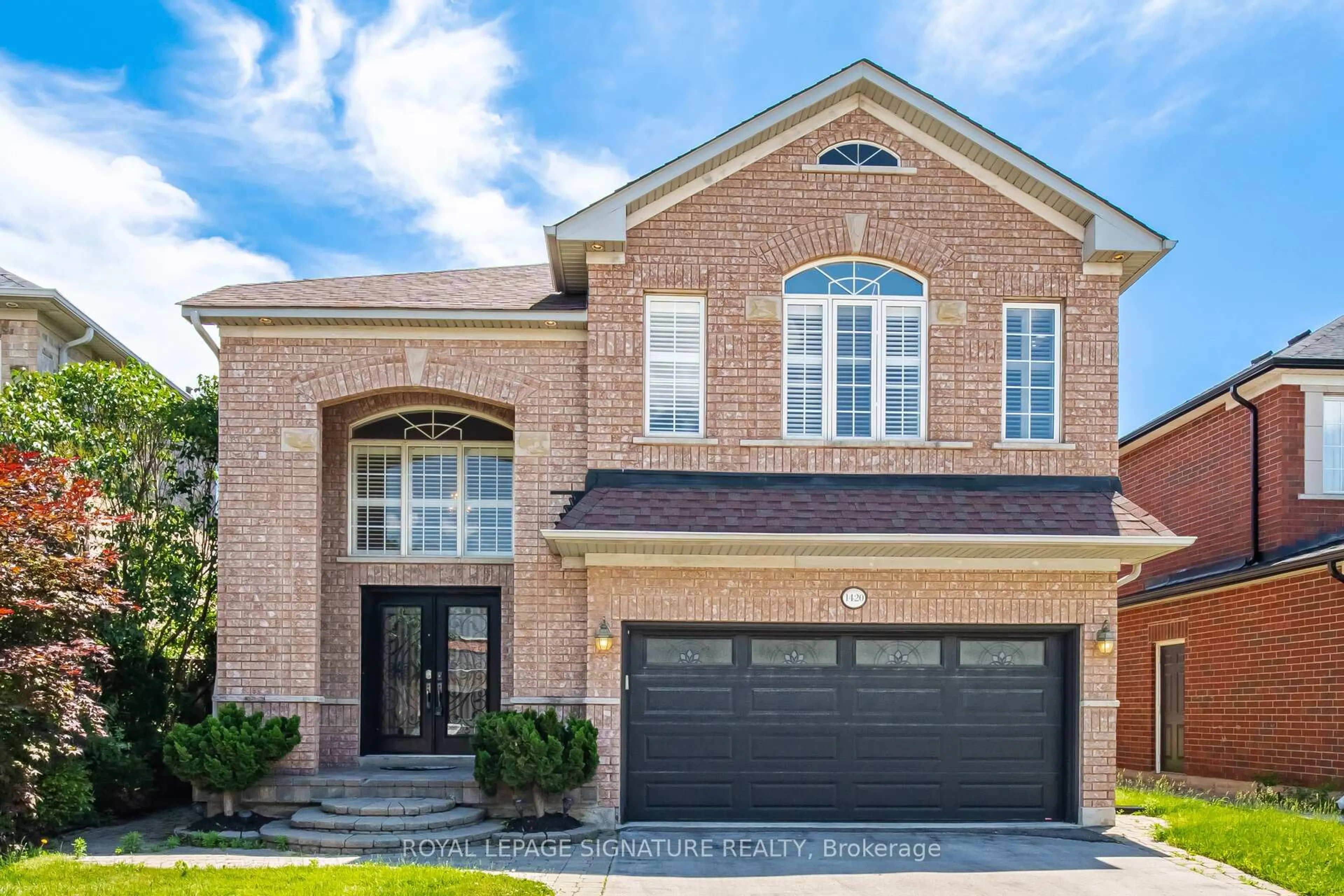 Home with brick exterior material, street for 1420 Derby County Cres, Oakville Ontario L6M 4N8