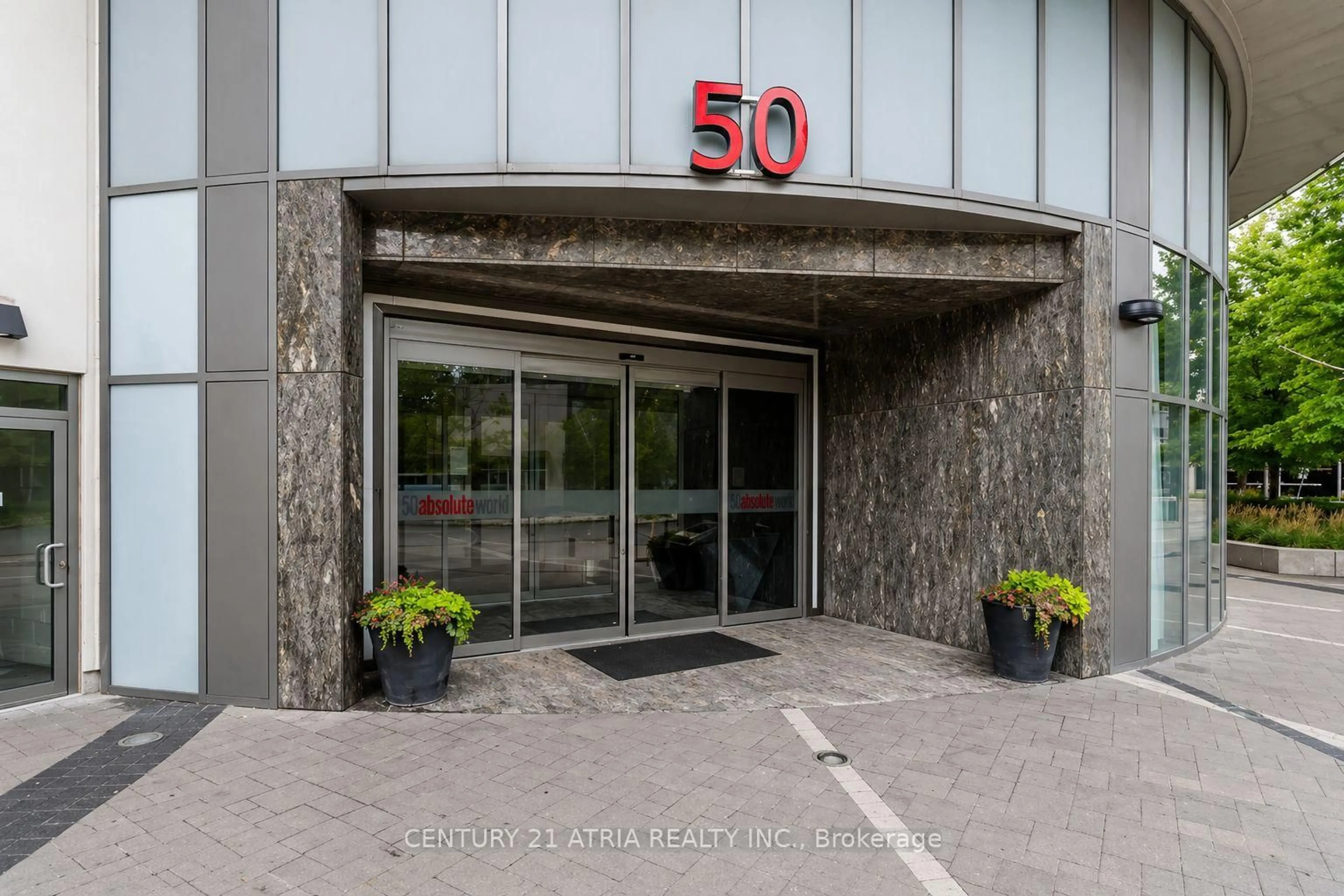 Indoor foyer for 50 Absolute Ave #1101, Mississauga Ontario L4Z 0A4