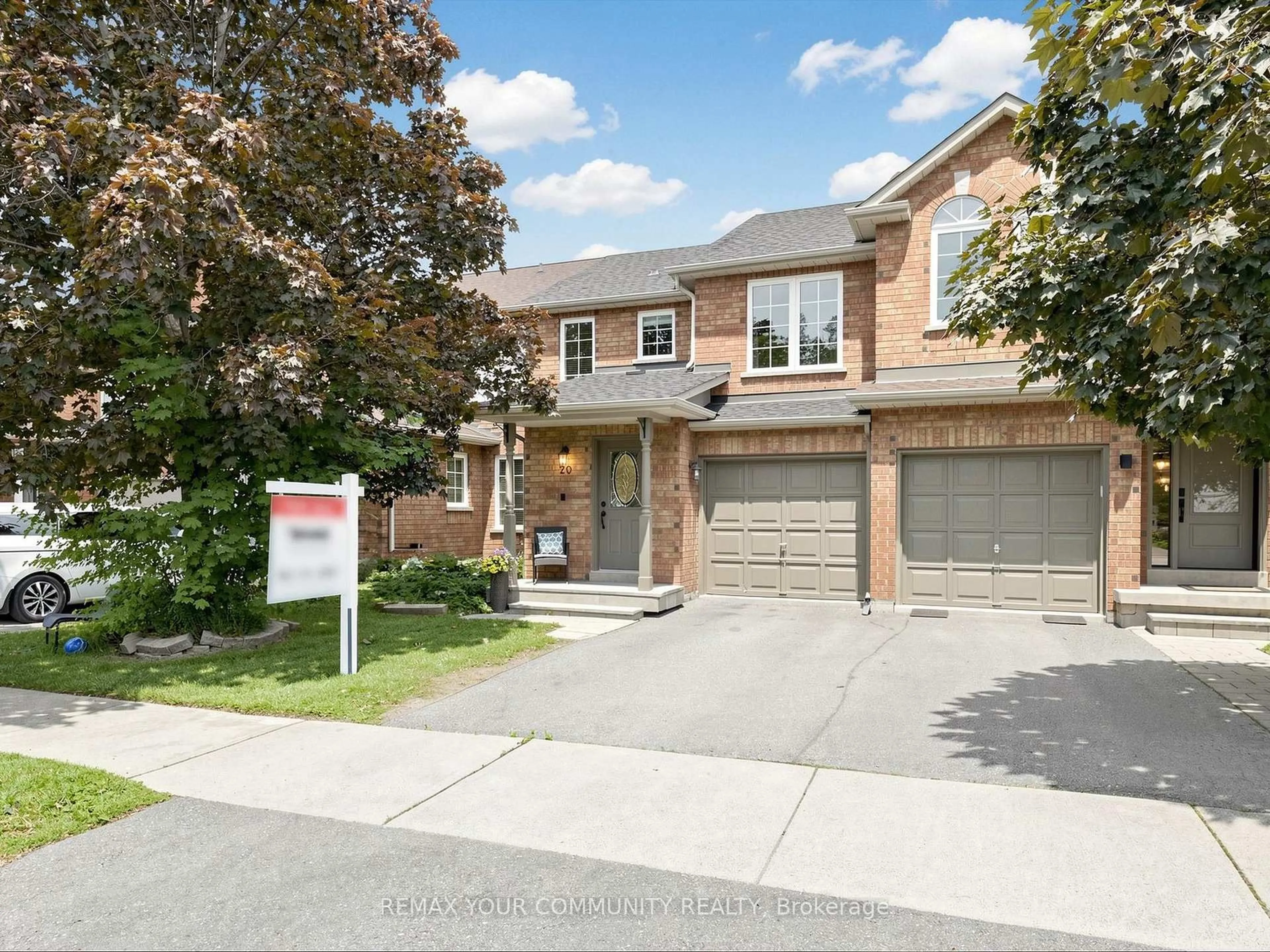 Home with brick exterior material, street for 20 Dawson Cres, Milton Ontario L9T 5H8