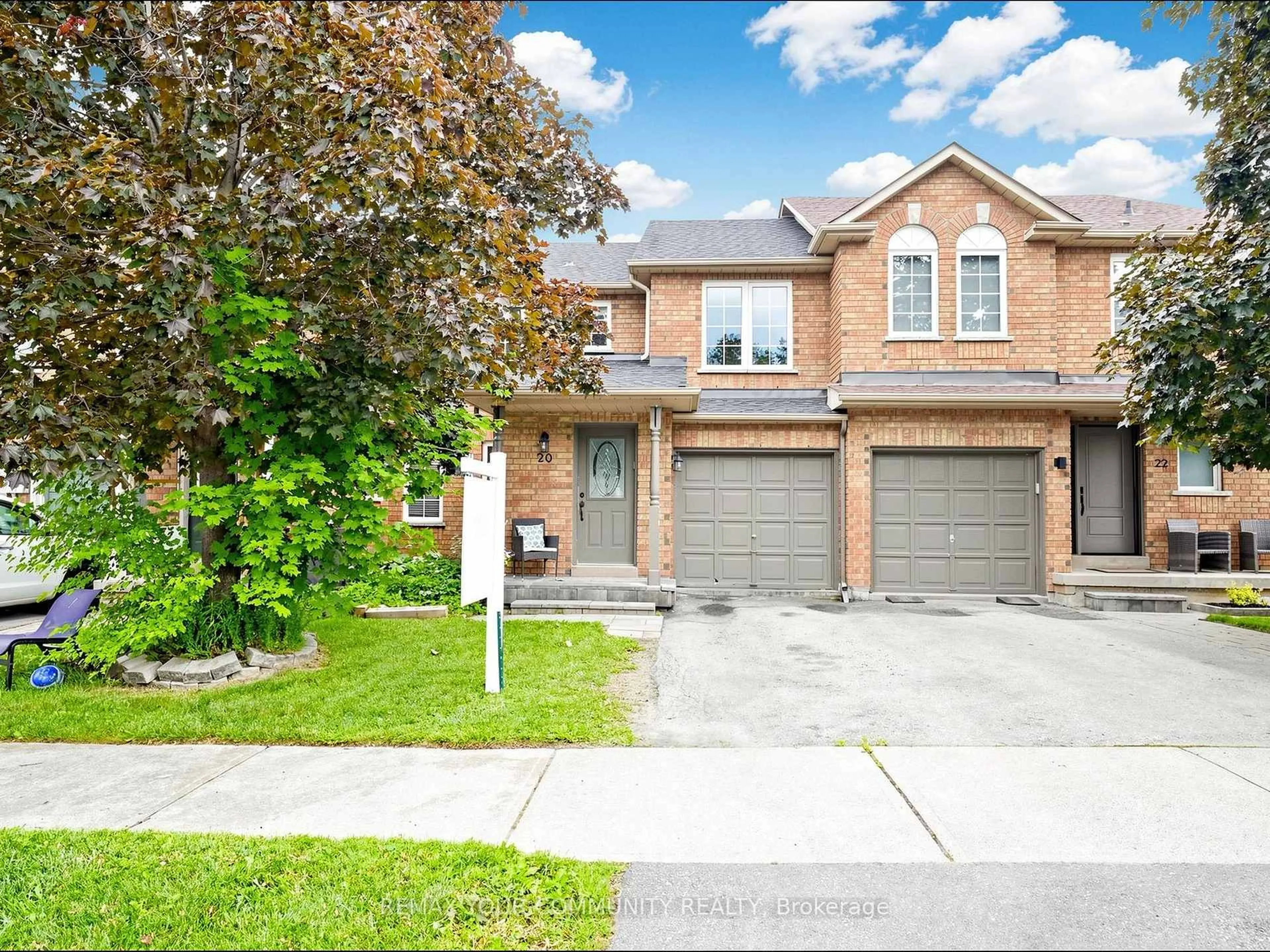 Home with brick exterior material, street for 20 Dawson Cres, Milton Ontario L9T 5H8