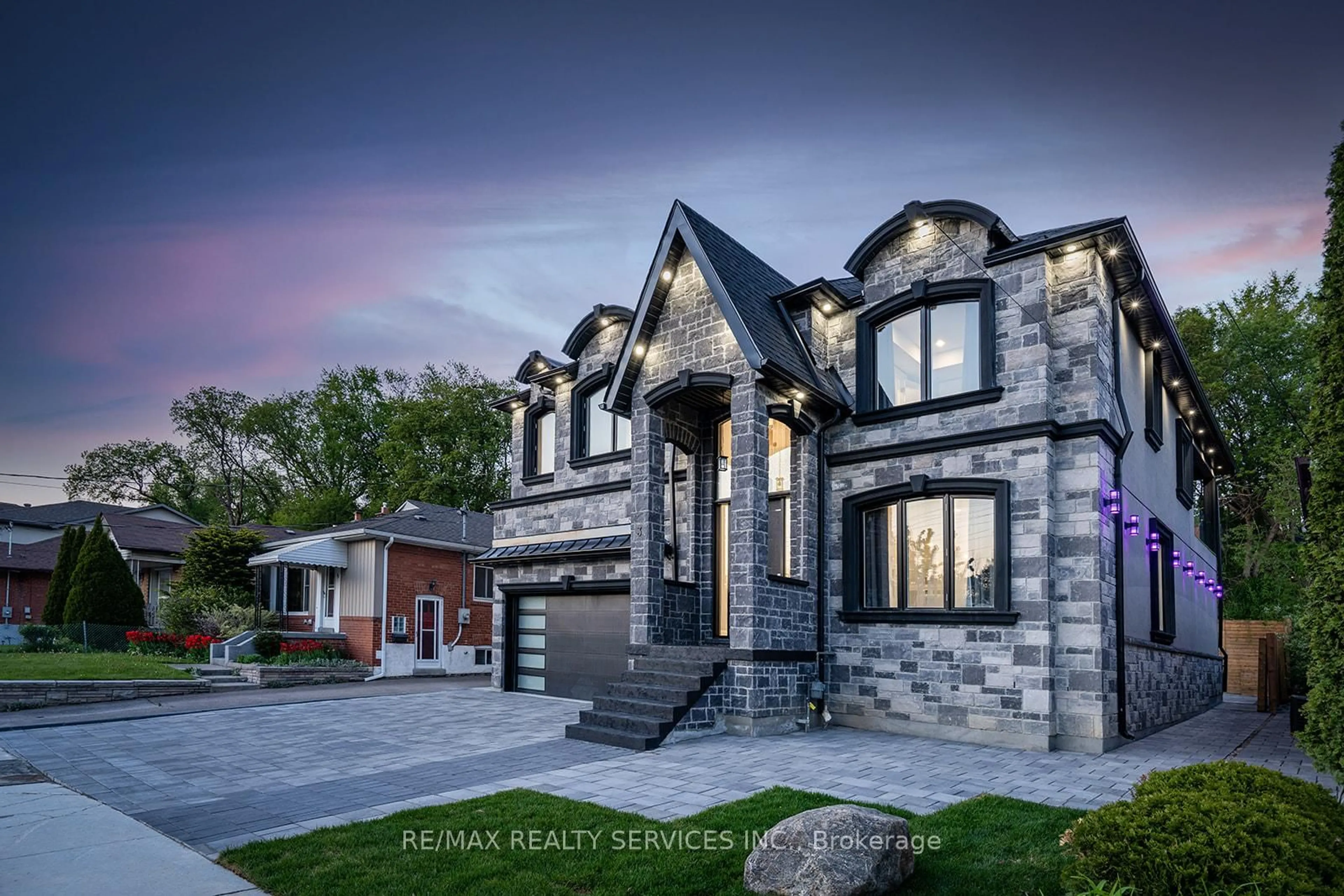 Home with brick exterior material, unknown for 3 Bonnyview Dr, Toronto Ontario M8Y 3G5