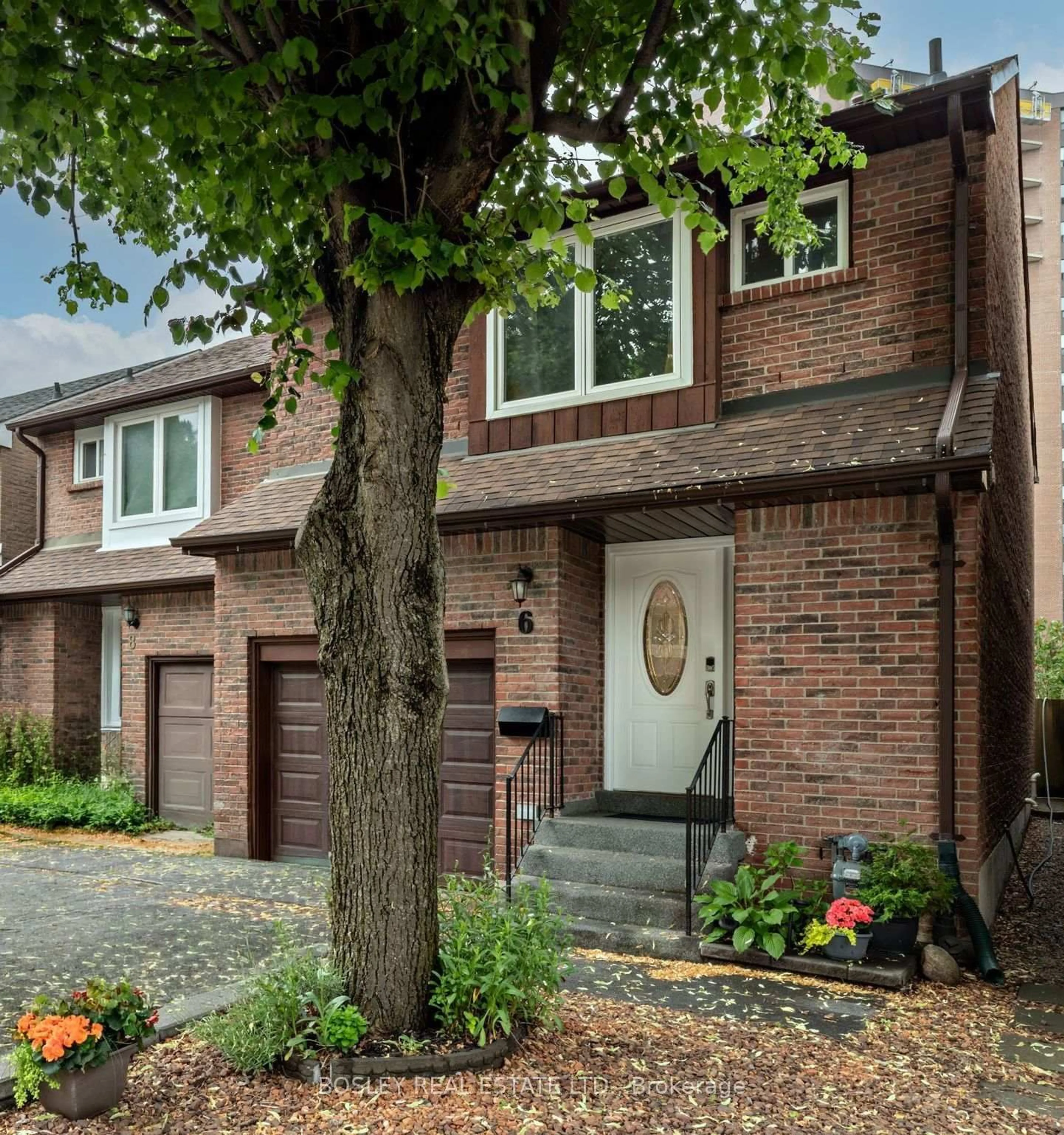 Home with brick exterior material, street for 6 Markburn Crt, Toronto Ontario M9C 4Z1