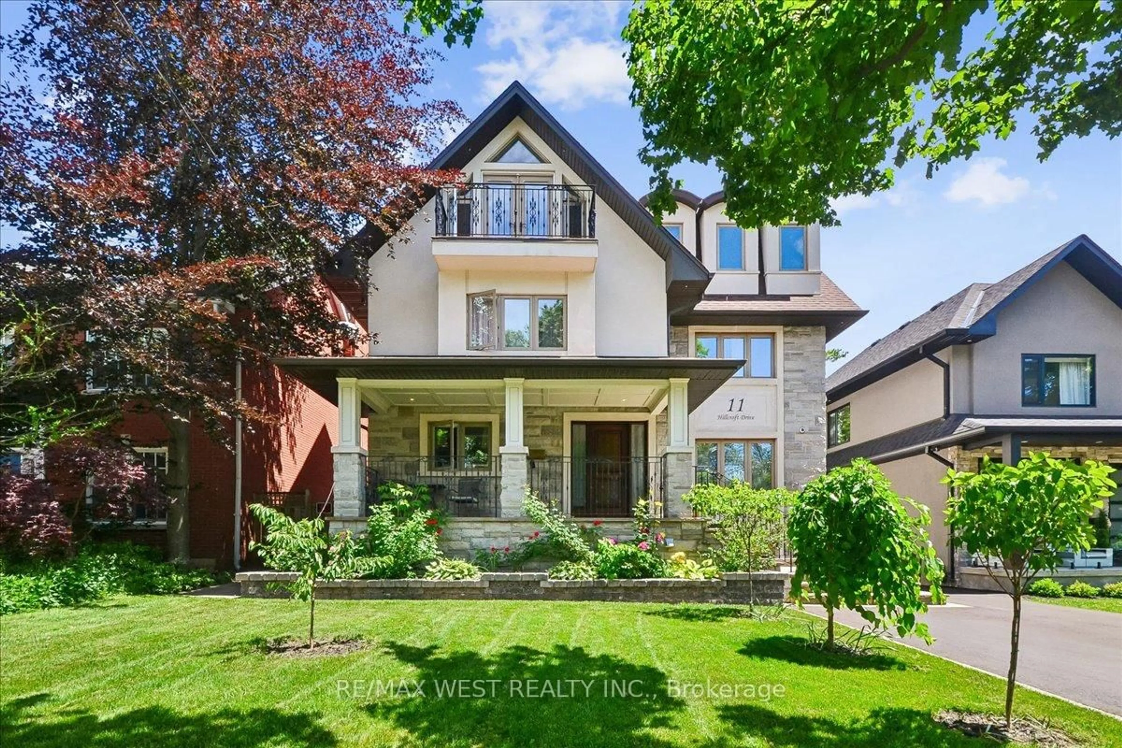 Home with brick exterior material, street for 11 Hillcroft Dr, Toronto Ontario M9B 4X4