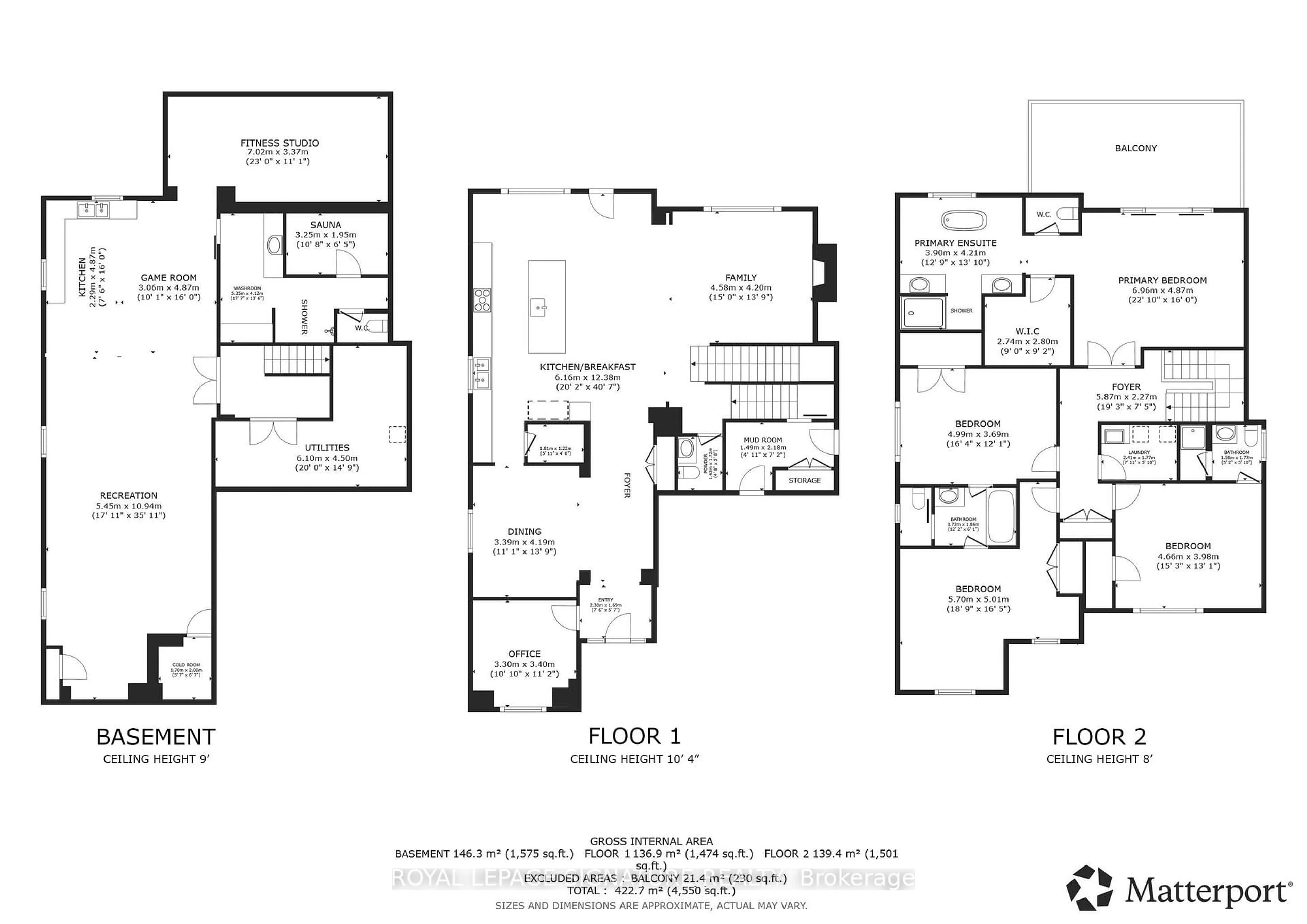Floor plan for 54 Lockheed Blvd, Toronto Ontario M9P 2J1