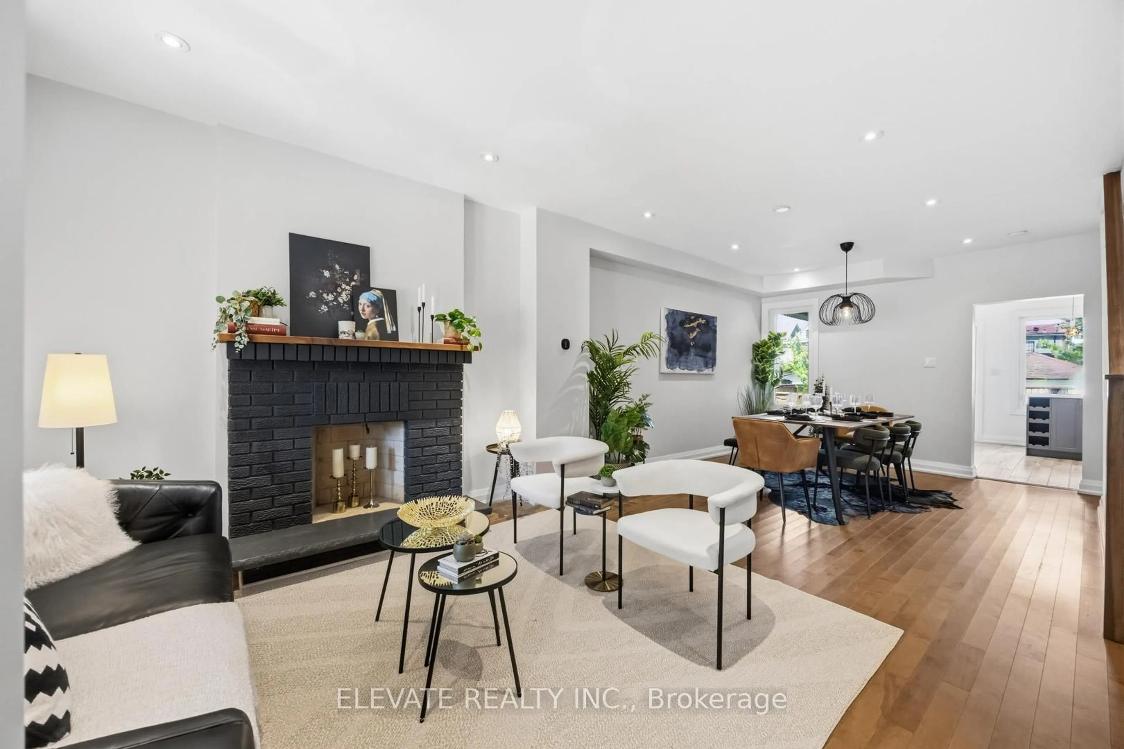 Living room with furniture, unknown for 53 Laughton Ave, Toronto Ontario M6N 2W8