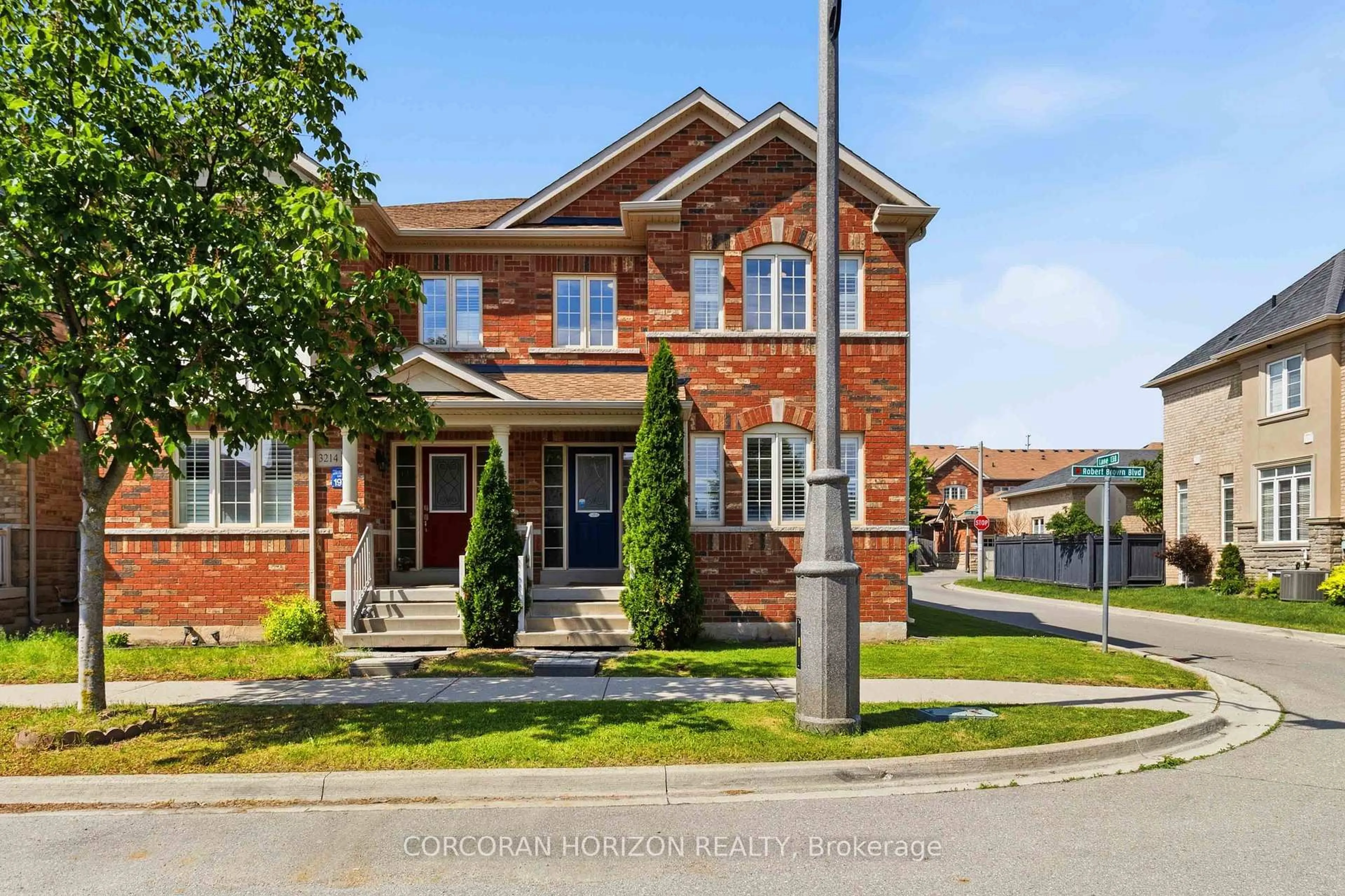 Home with brick exterior material, street for 3216 Robert Brown Blvd, Oakville Ontario L6M 0P2