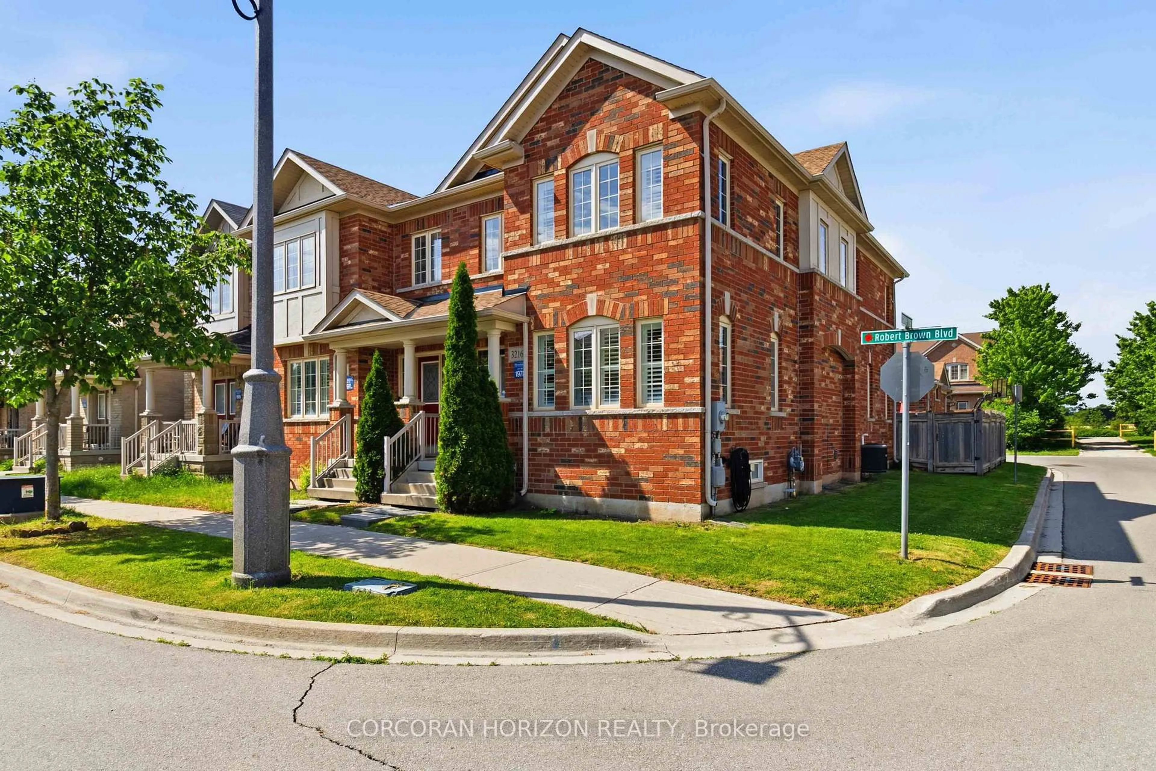 Home with brick exterior material, street for 3216 Robert Brown Blvd, Oakville Ontario L6M 0P2