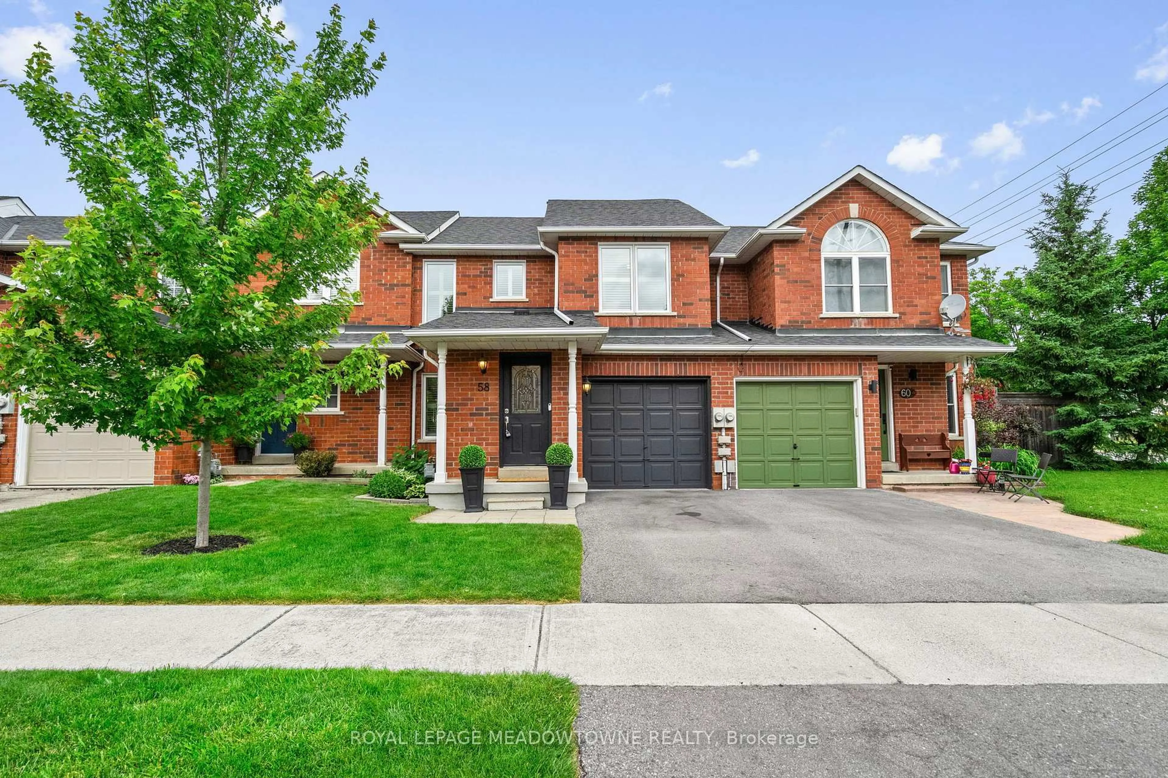 Home with brick exterior material, street for 58 Dawson Cres, Milton Ontario L9T 5H9