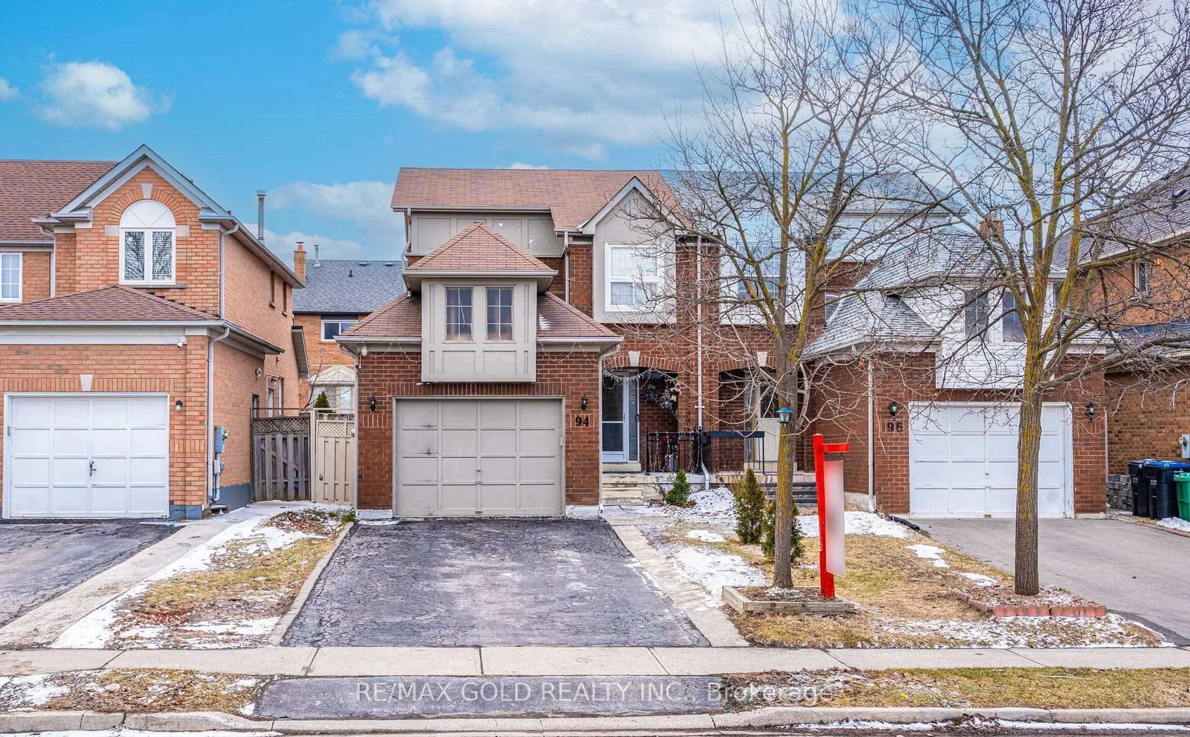 Home with brick exterior material, street for 94 Bighorn Cres, Brampton Ontario L6R 1G7