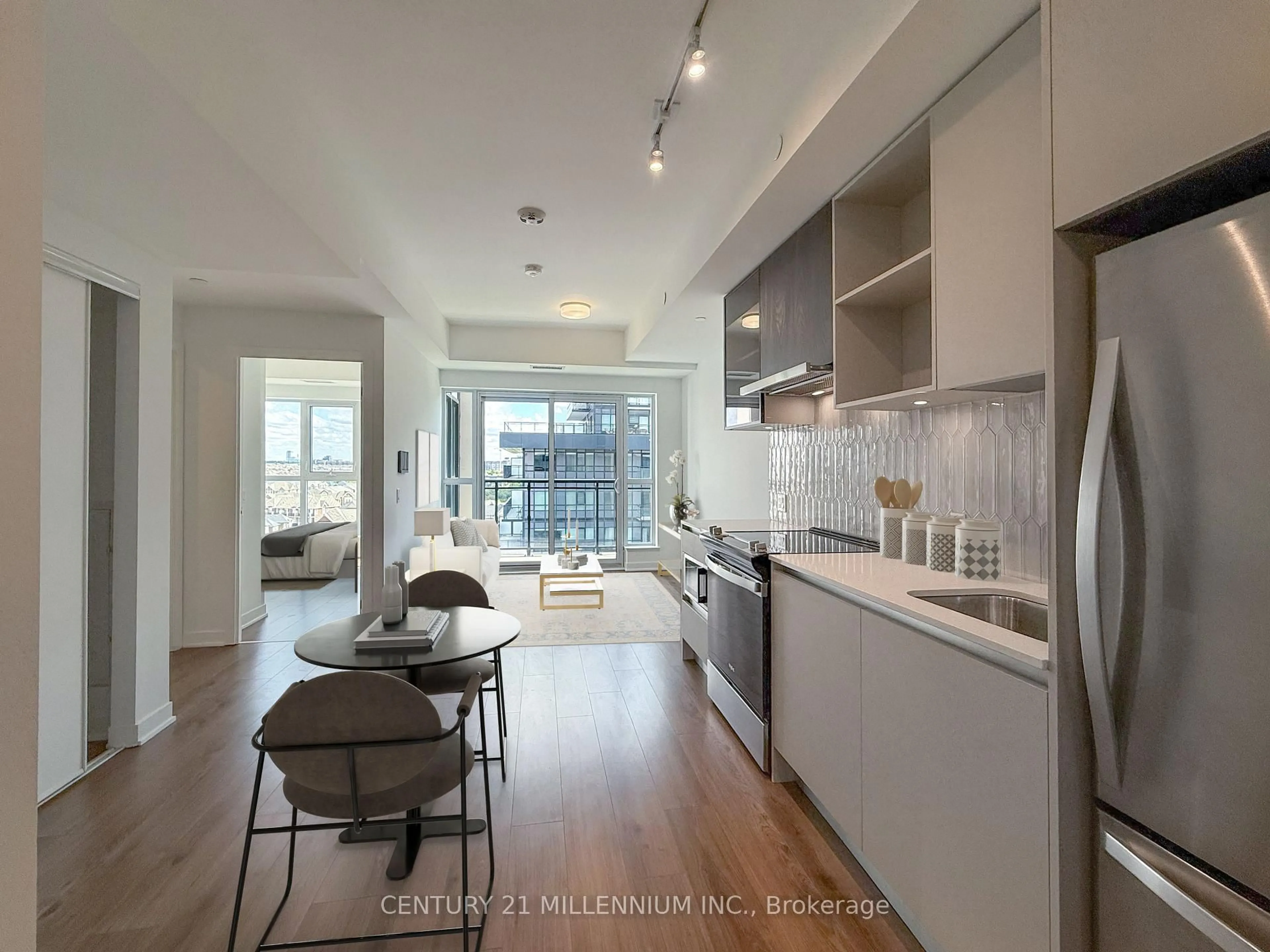 Open concept kitchen, unknown for 405 Dundas St #810, Oakville Ontario L6M 5P9