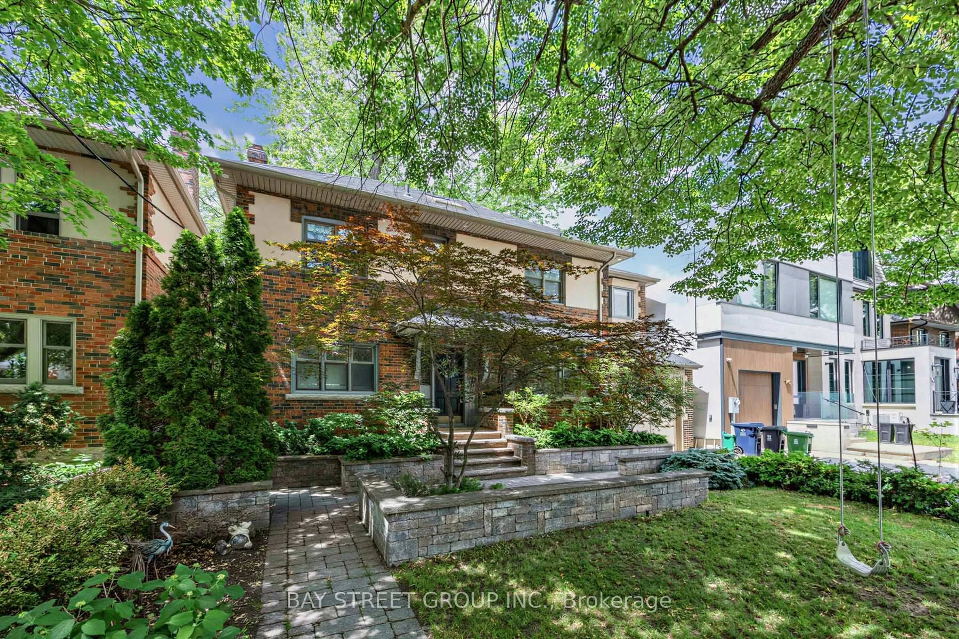 Home with brick exterior material, street for 136 Humbercrest Blvd, Toronto Ontario M6S 4L3