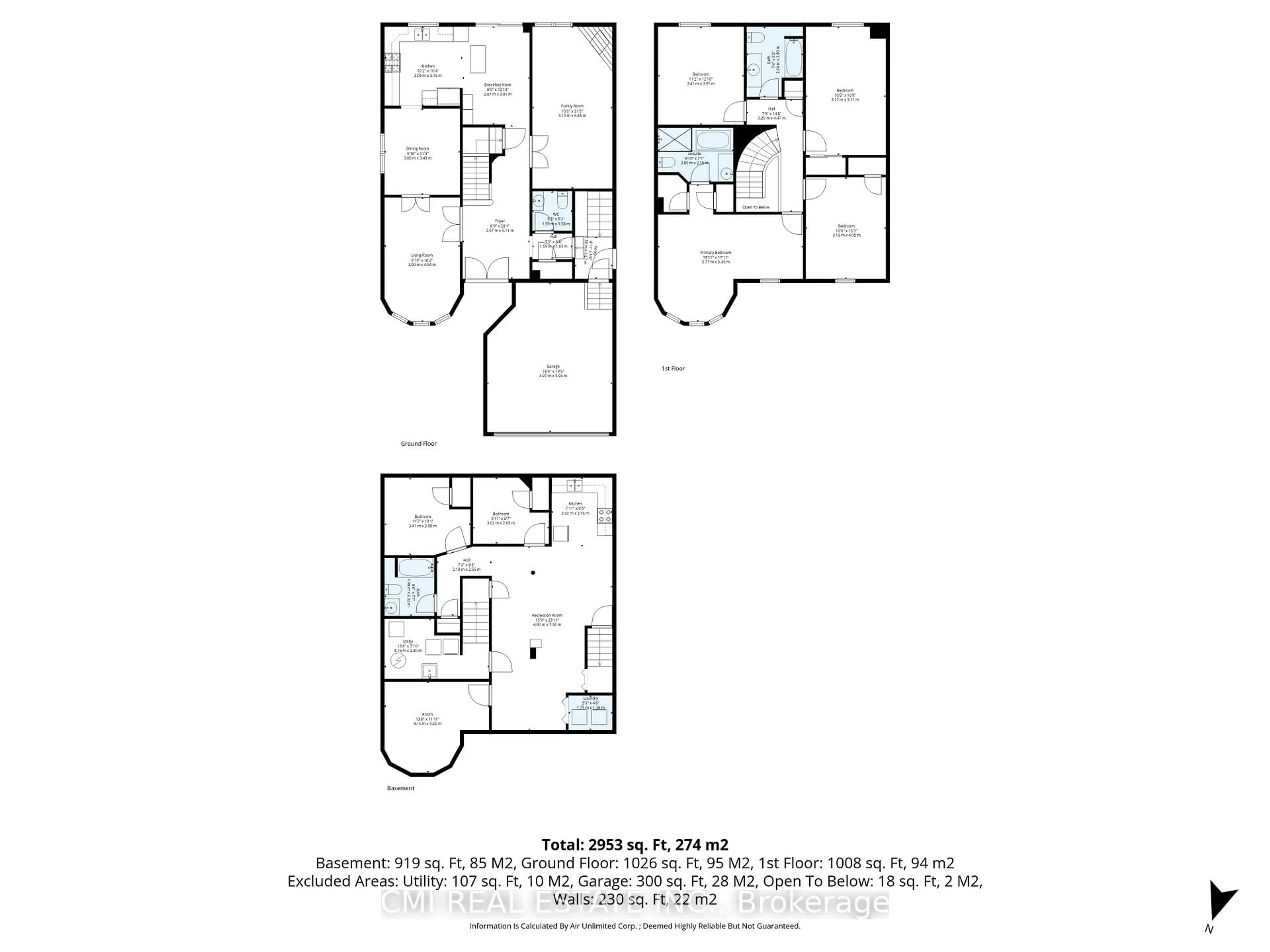 Floor plan for 31 Castlehill Rd, Brampton Ontario L6X 4E3