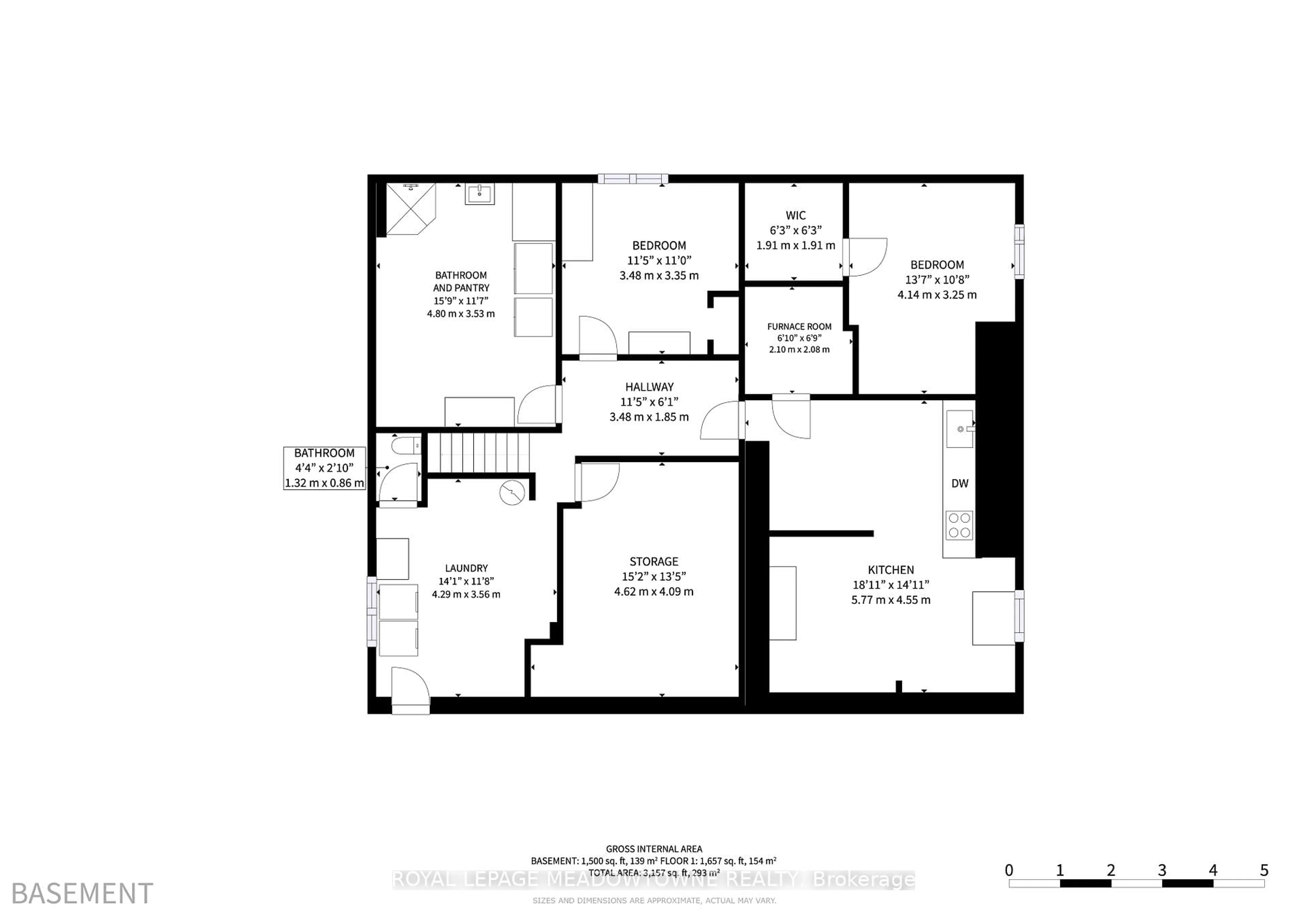 Floor plan for 43 Cobblehill Rd, Halton Hills Ontario L7J 1P1