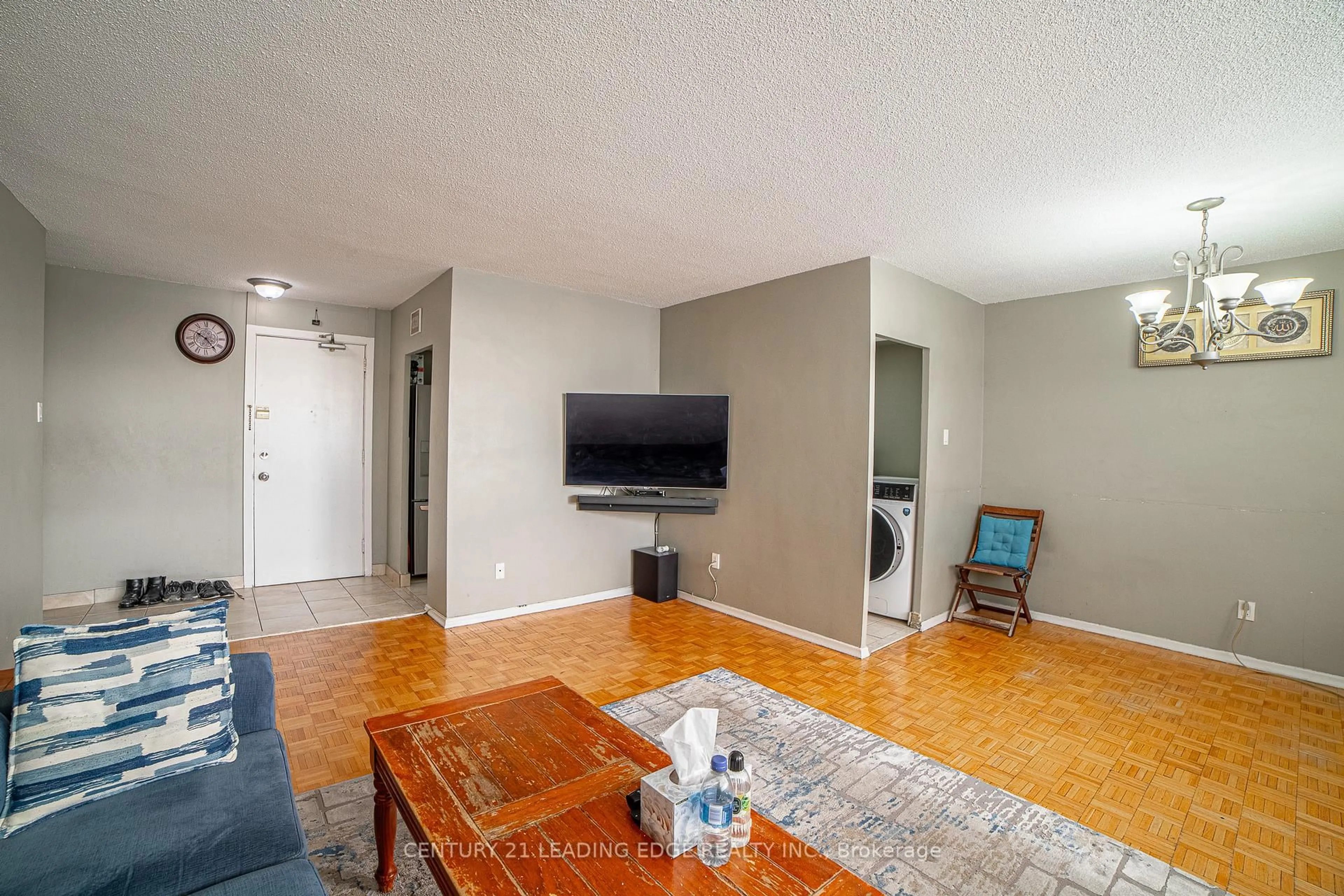 Living room with furniture, unknown for 80 Grandravine Dr #402, Toronto Ontario M3J 1B2