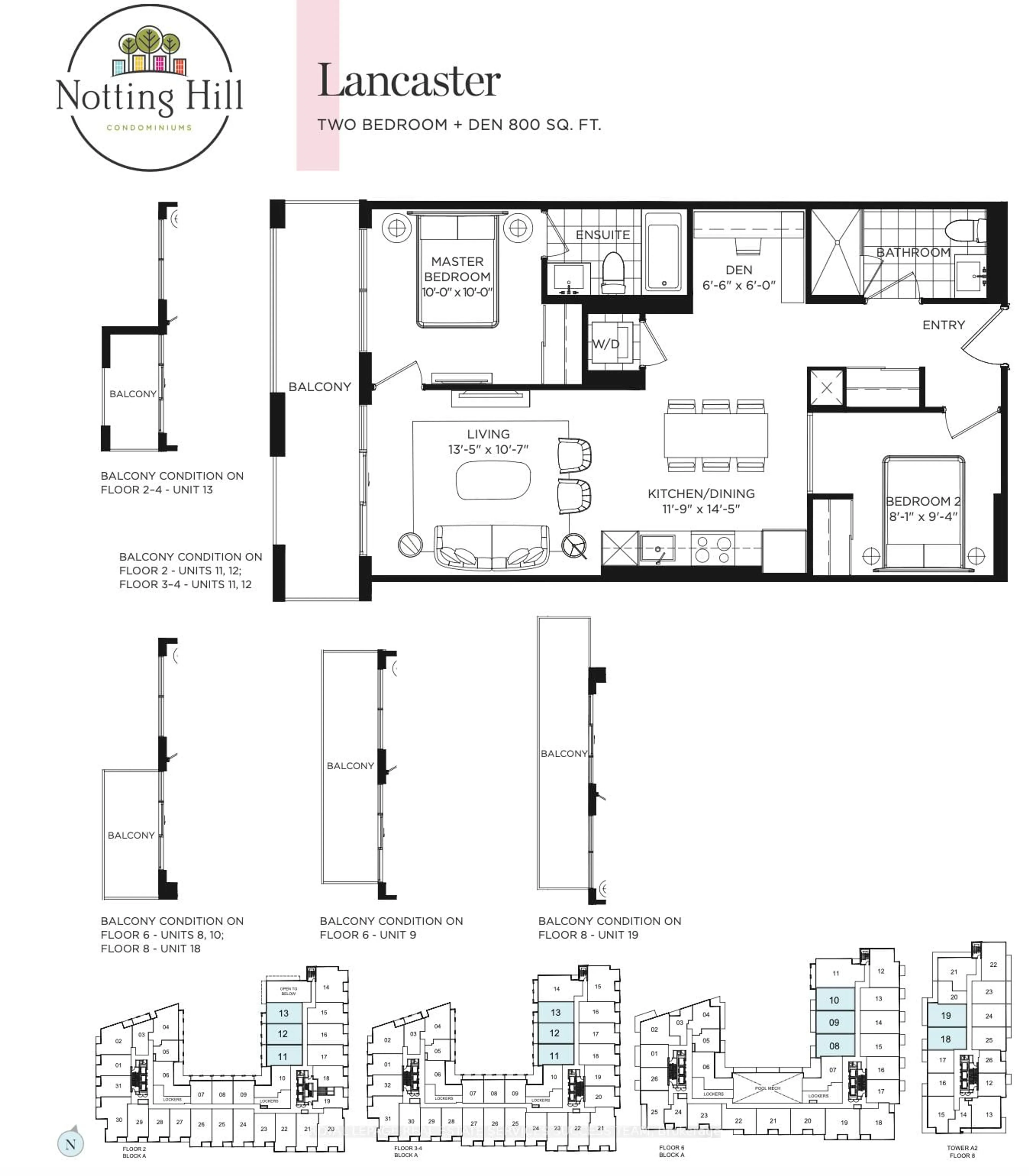 Floor plan for 4000 eglinton Ave #500, Toronto Ontario M9P 1A6