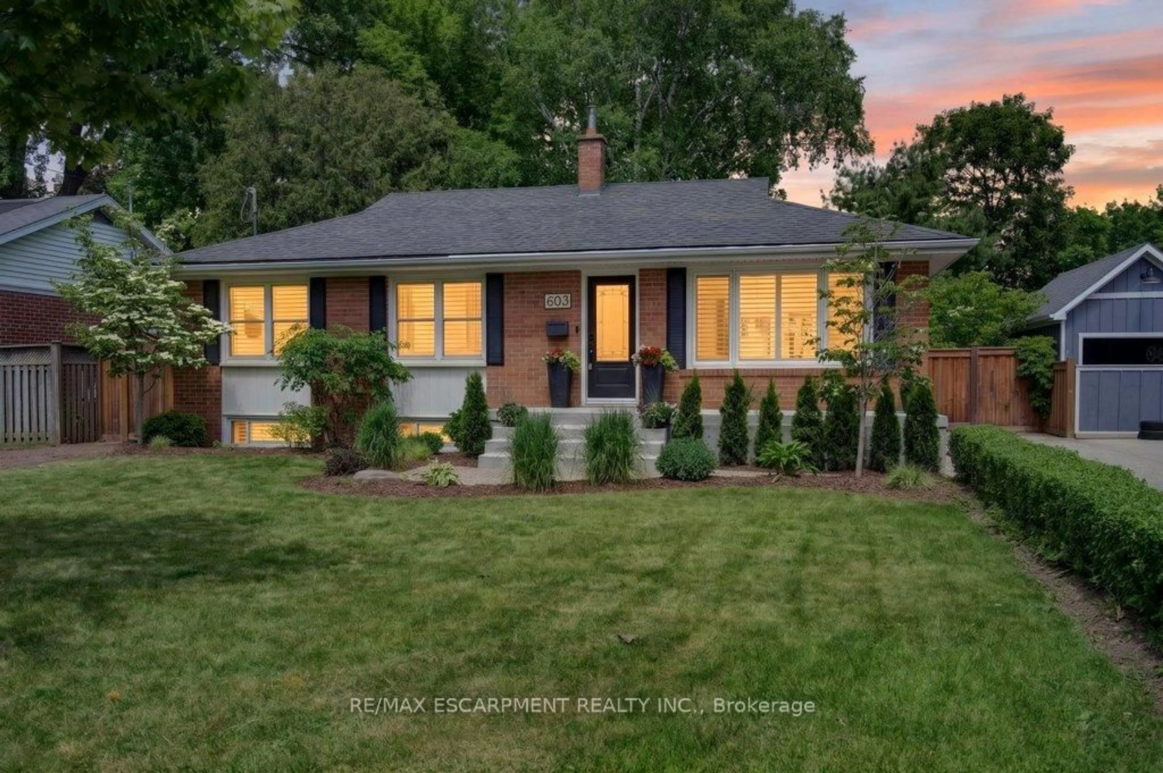 Home with brick exterior material, street for 603 Cornick Dr, Burlington Ontario L7R 3A9