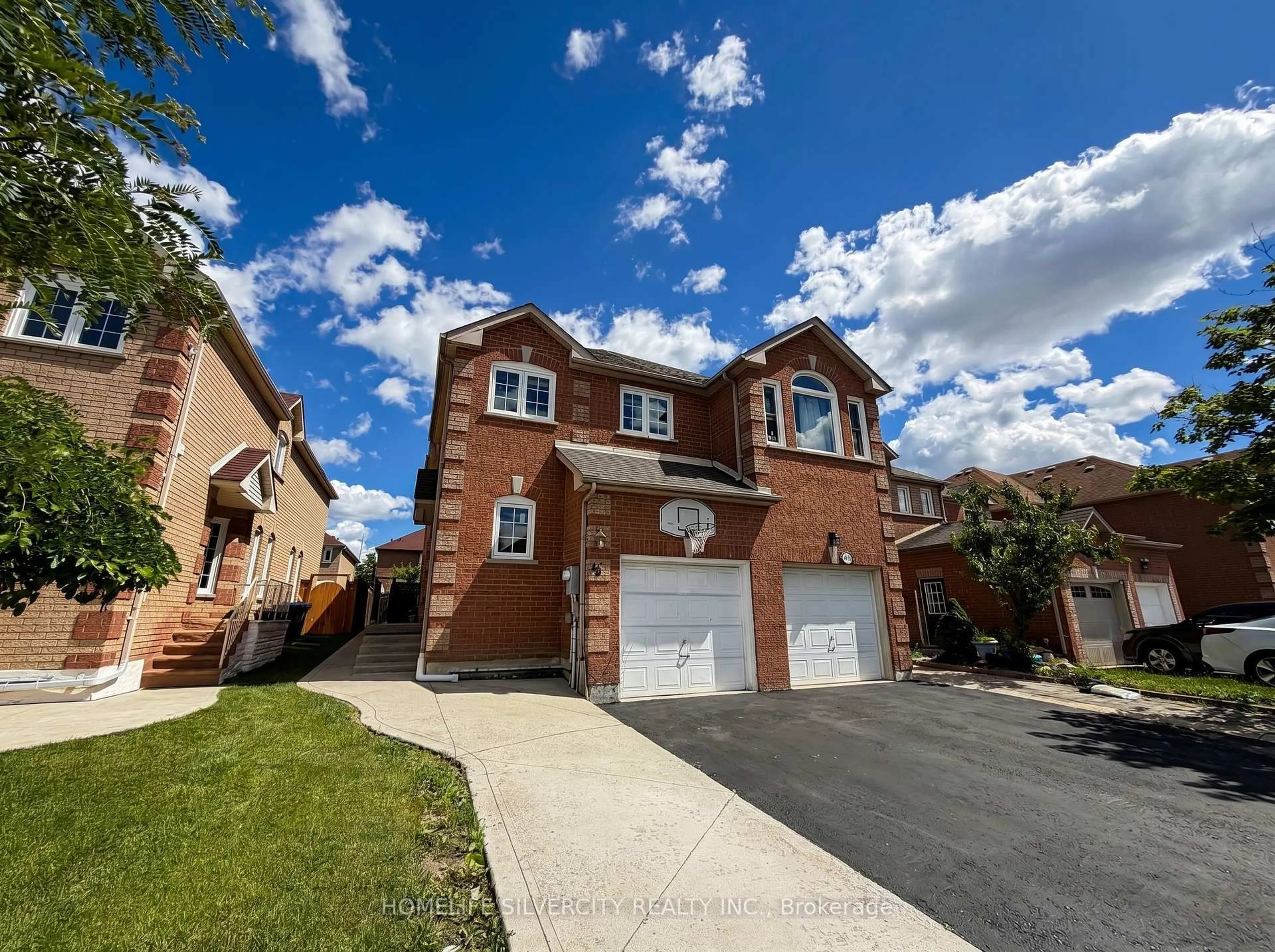 Home with brick exterior material, street for 45 Piane Ave, Brampton Ontario L6Y 4X9