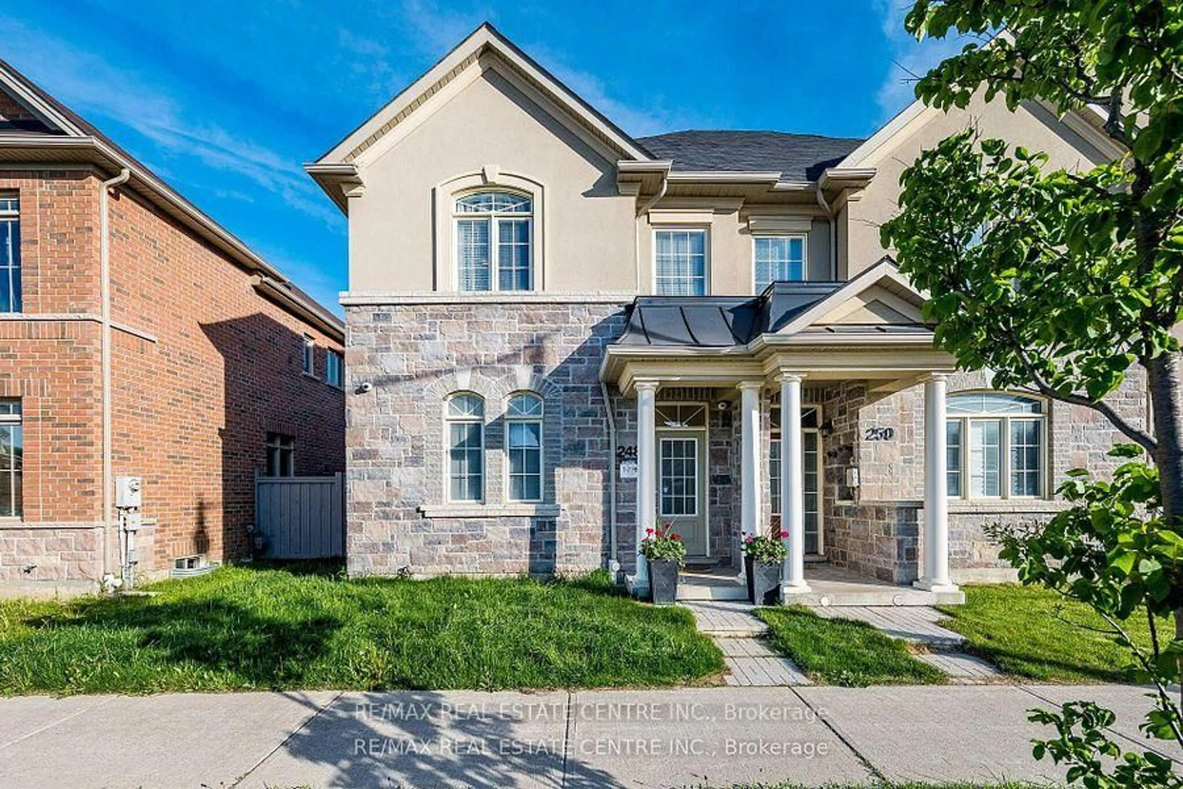 Home with brick exterior material, street for 248 INSPIRE Blvd, Brampton Ontario L6R 0B6