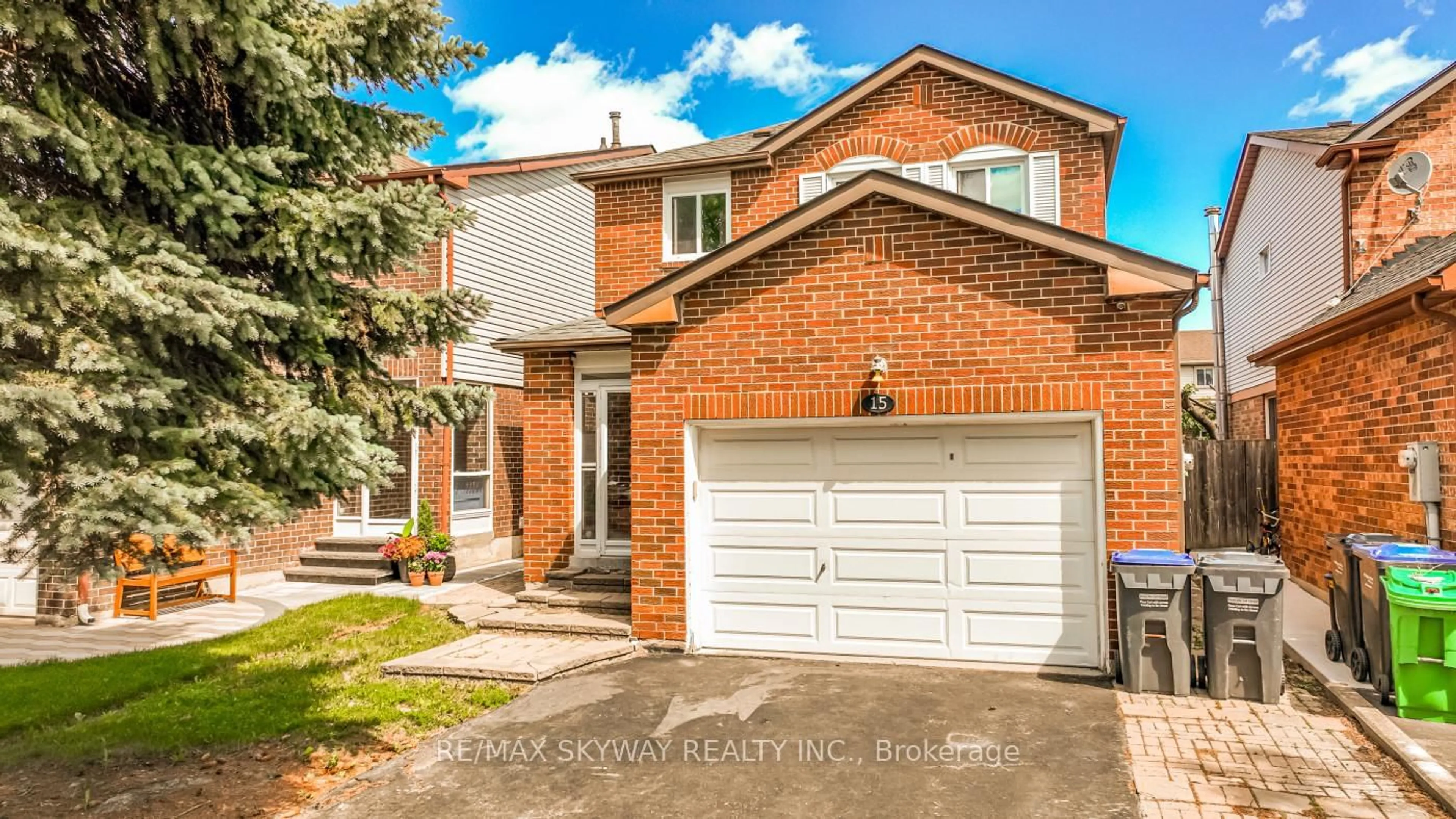Home with brick exterior material, street for 15 Cresswell Dr, Brampton Ontario L6Y 2T5