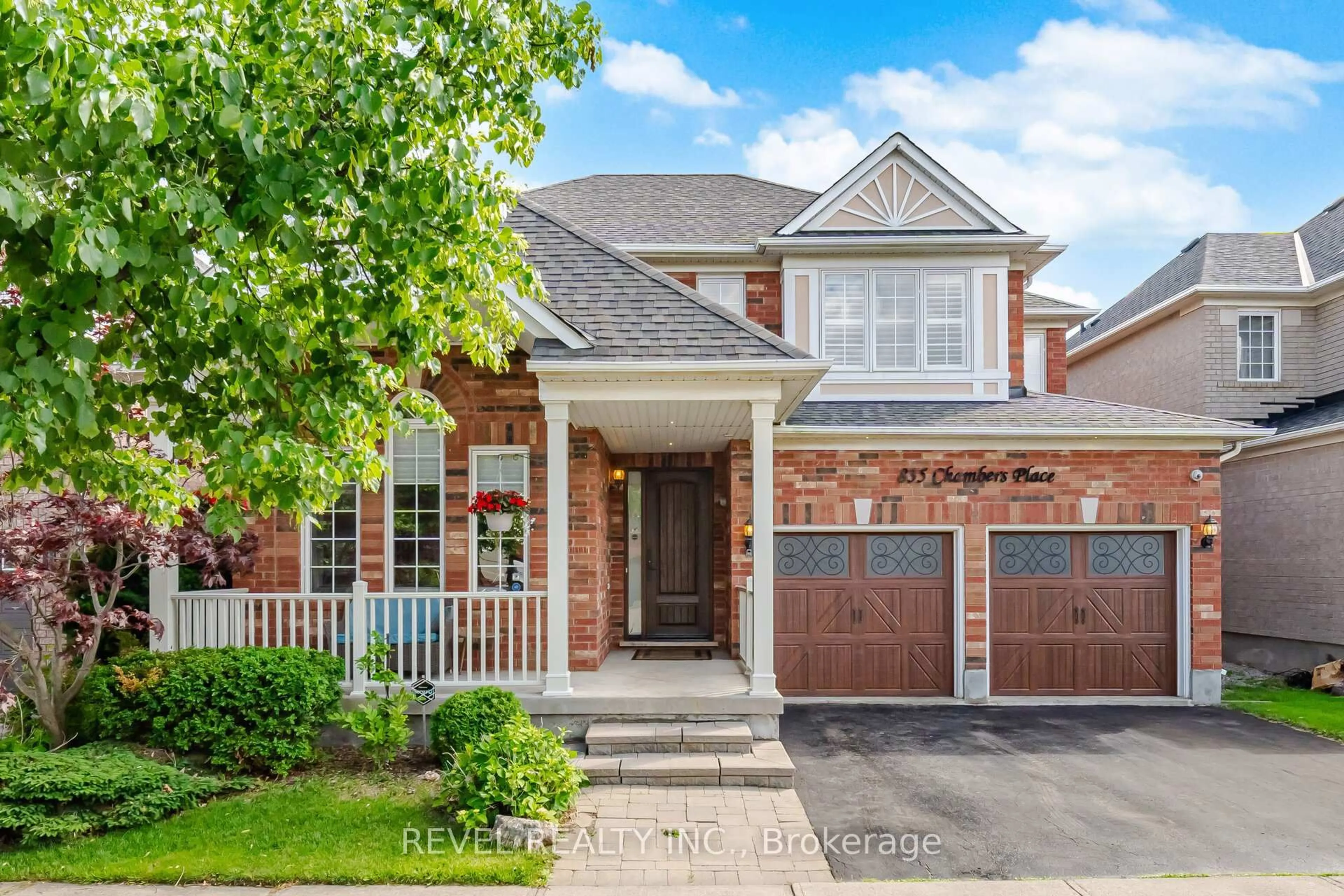 Home with brick exterior material, street for 835 Chambers Pl, Milton Ontario L9T 6A5