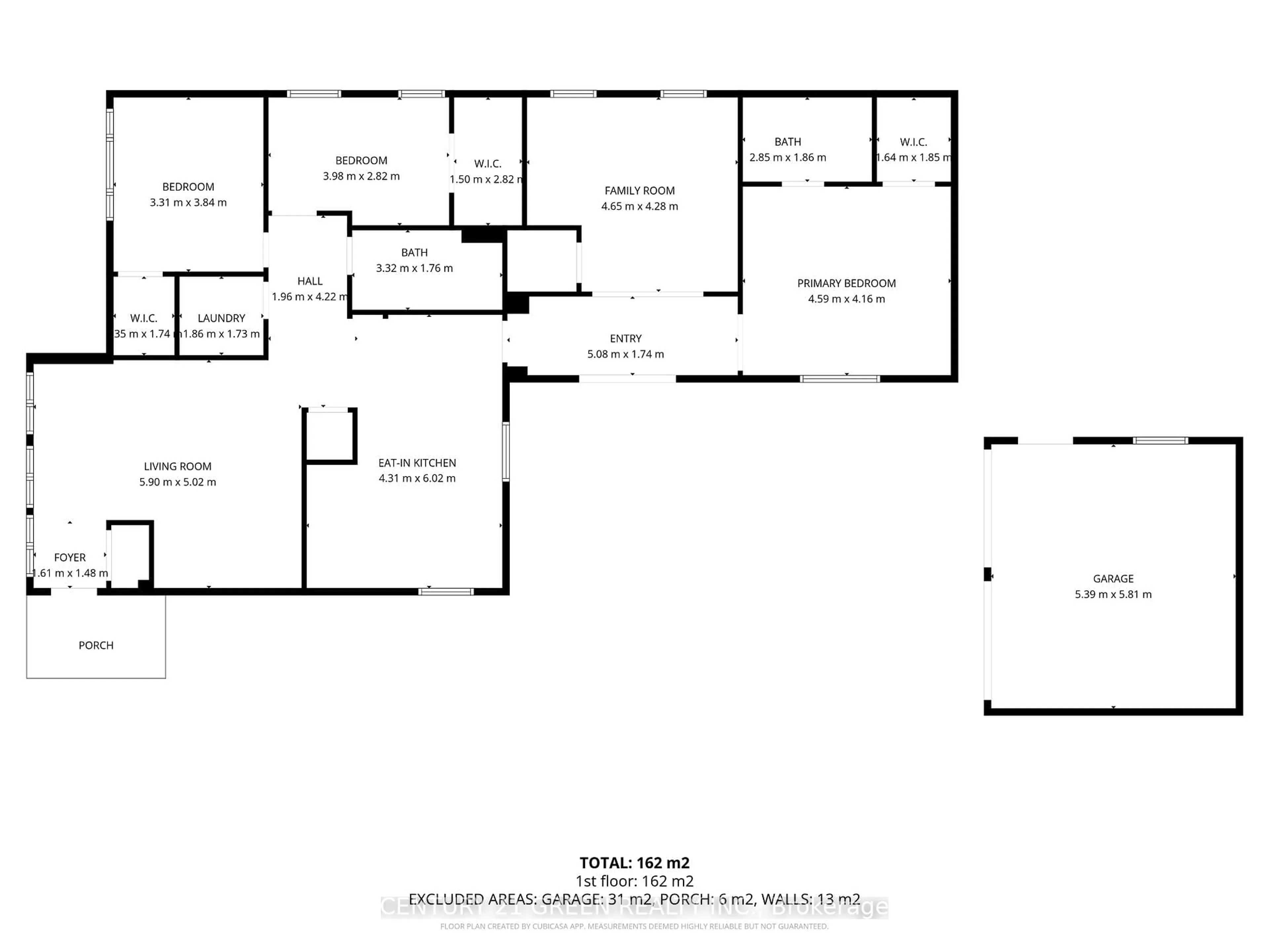 Floor plan for 7649 Redstone Rd, Mississauga Ontario L4T 2B7