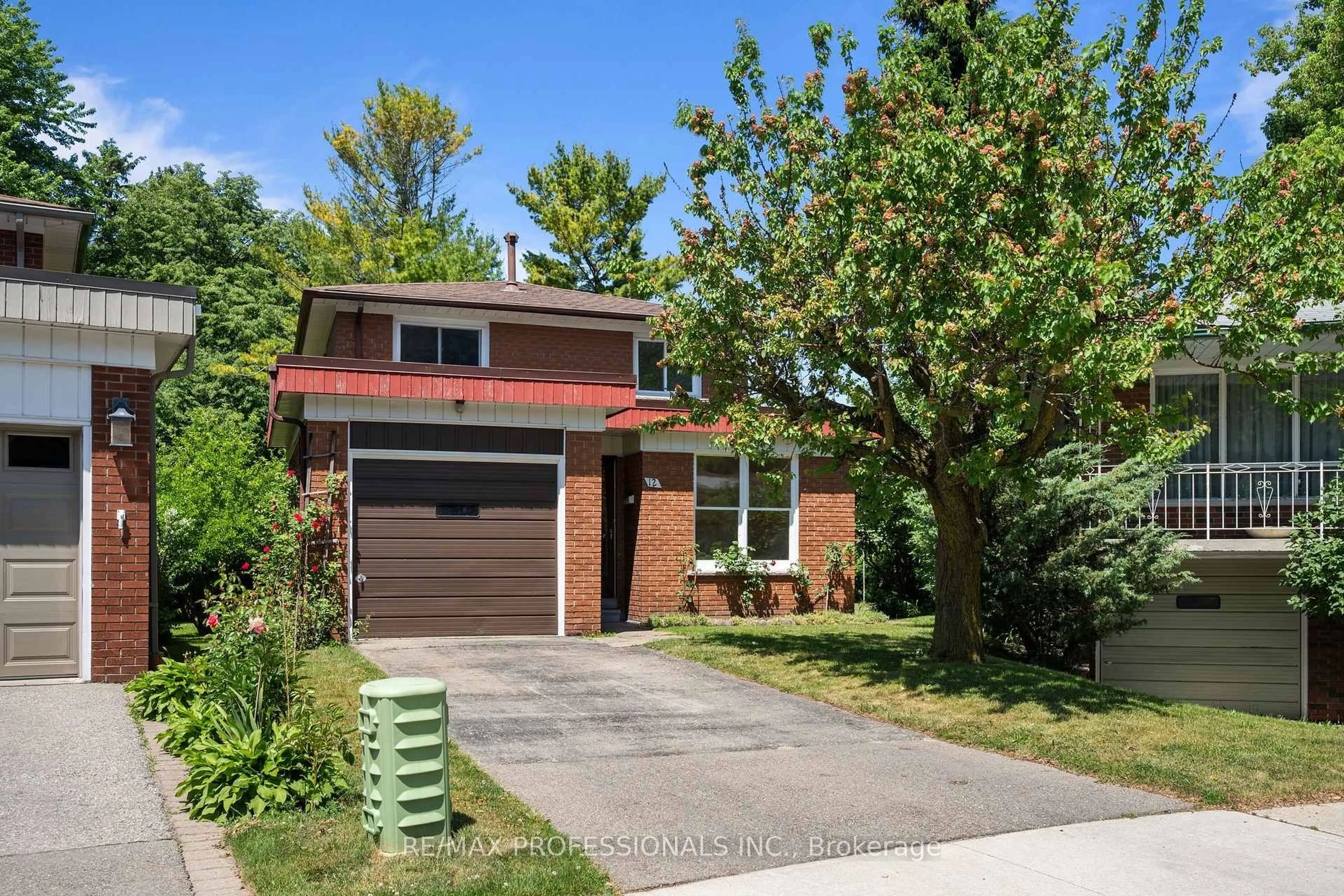 Home with brick exterior material, street for 12 Ormskirk Crt, Toronto Ontario M6S 1B2