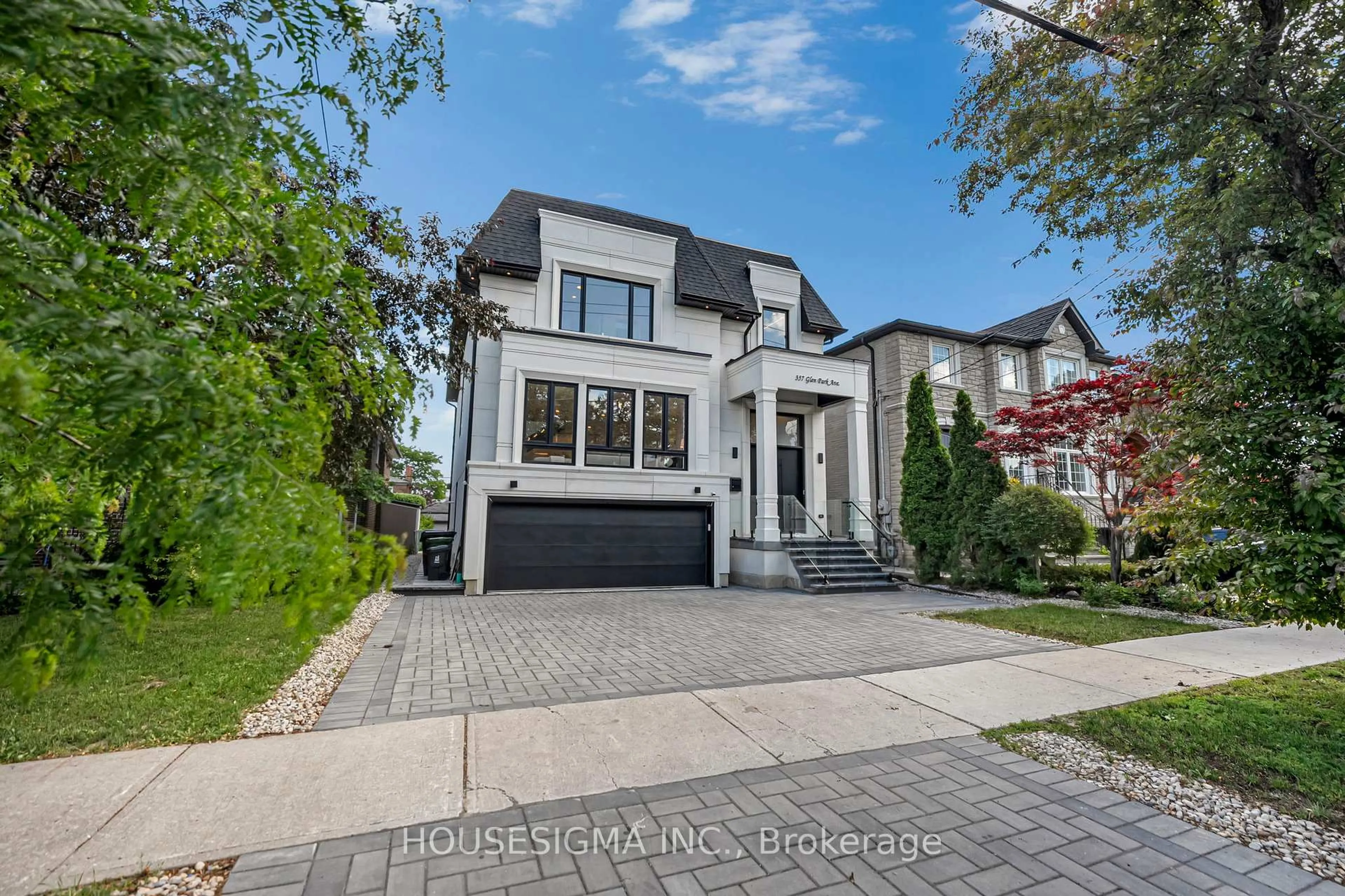 Home with brick exterior material, street for 357 Glen Park Ave, Toronto Ontario M6B 2E6