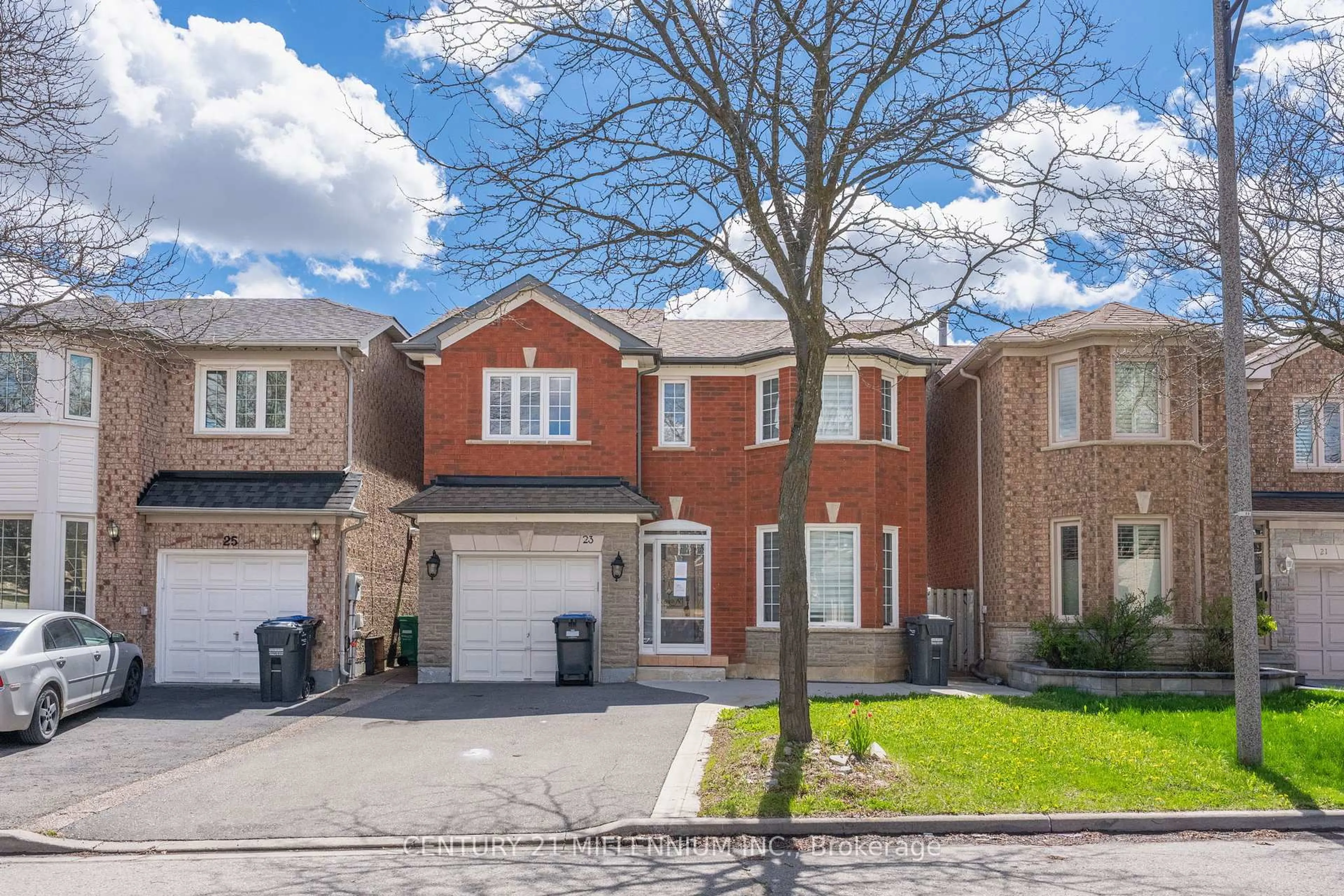 Home with brick exterior material, street for 23 Elk St, Brampton Ontario L6R 1R8