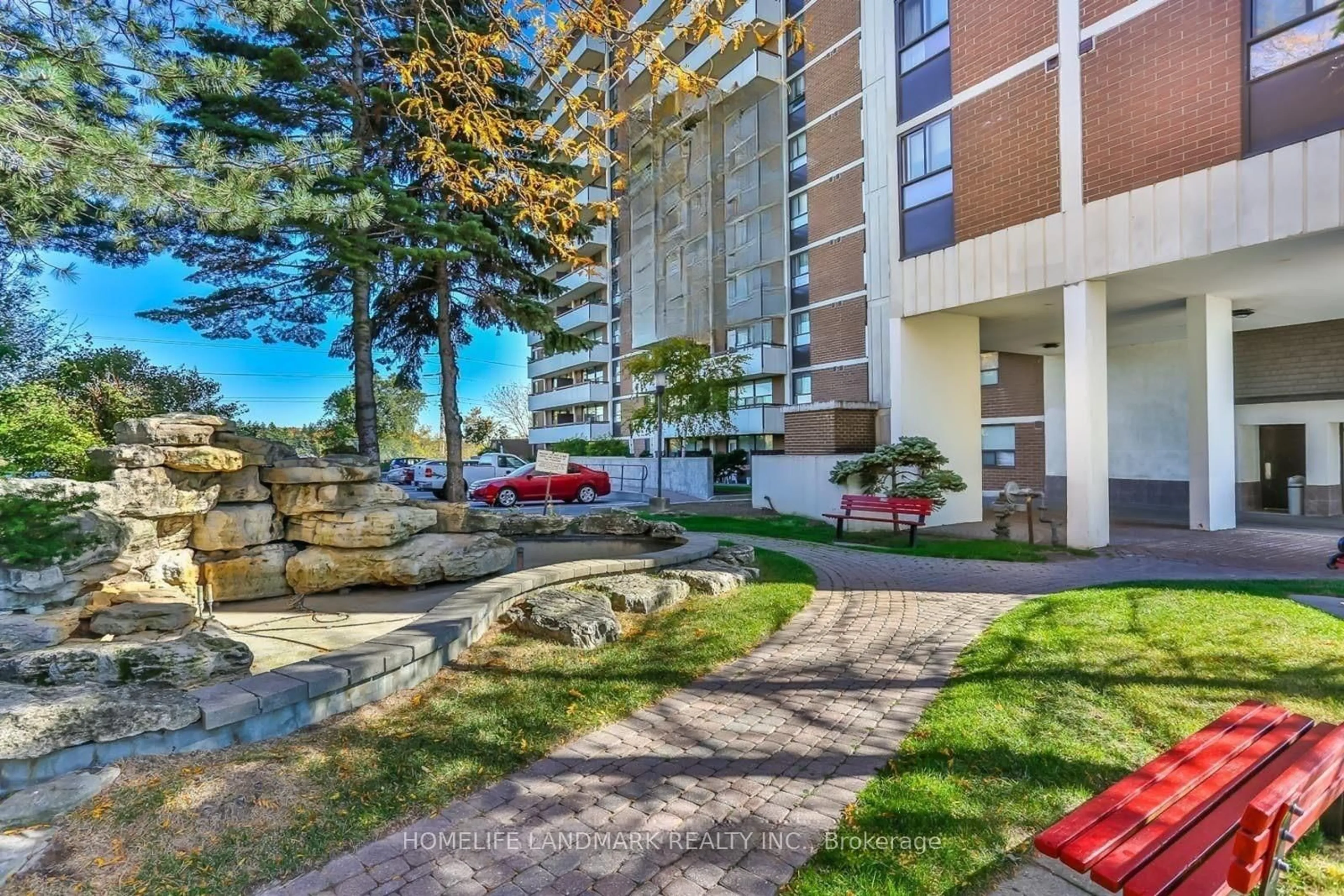 Patio, water/lake/river/ocean view for 541 Blackthorn Ave #107, Toronto Ontario M6M 5A6