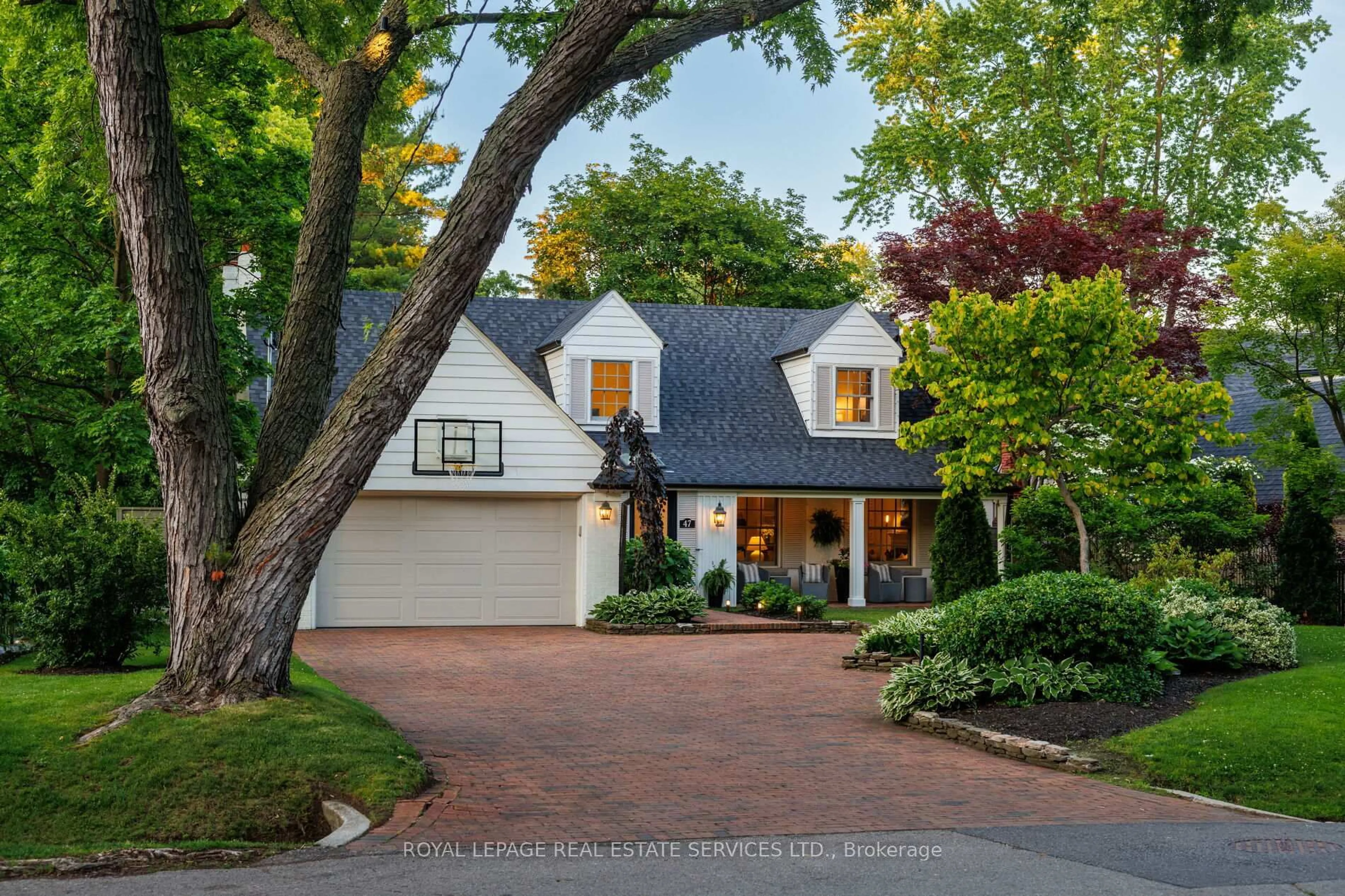 Home with brick exterior material, street for 47 Edgevalley Dr, Toronto Ontario M9A 4P2