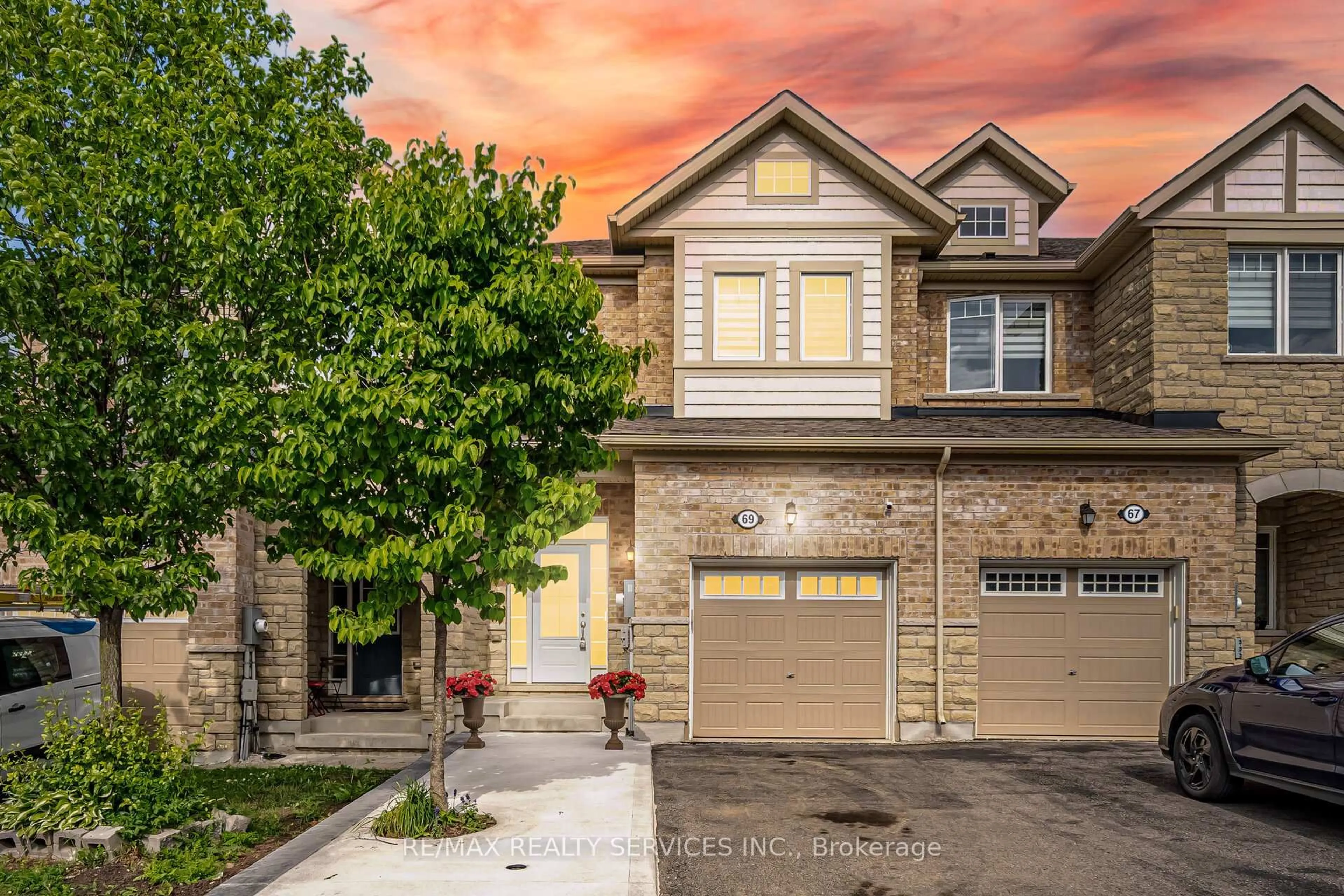 Home with brick exterior material, street for 69 Maple Cider St, Caledon Ontario L7C 4B8