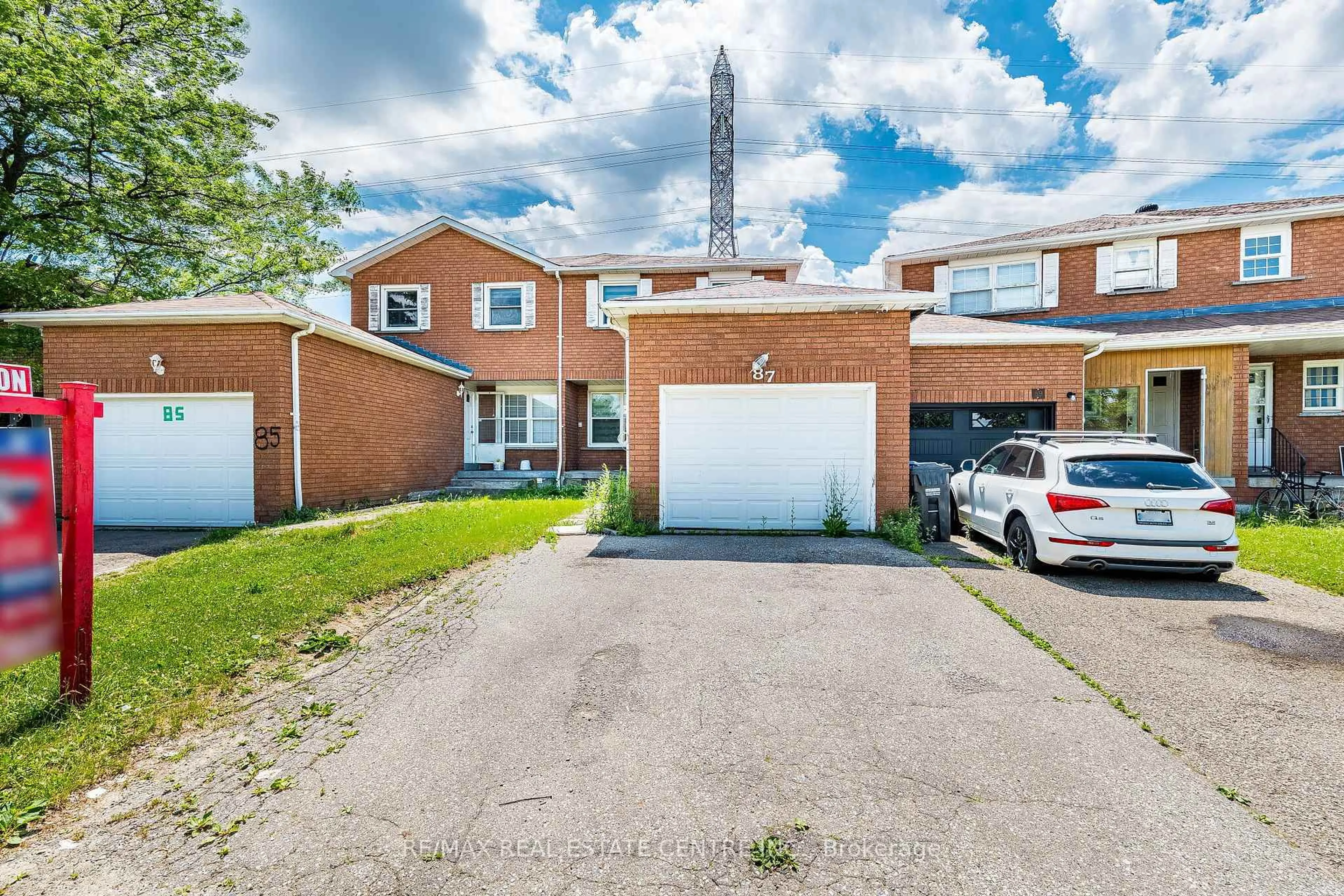 Home with brick exterior material, street for 87 Tulip Dr, Brampton Ontario L6Y 3W9