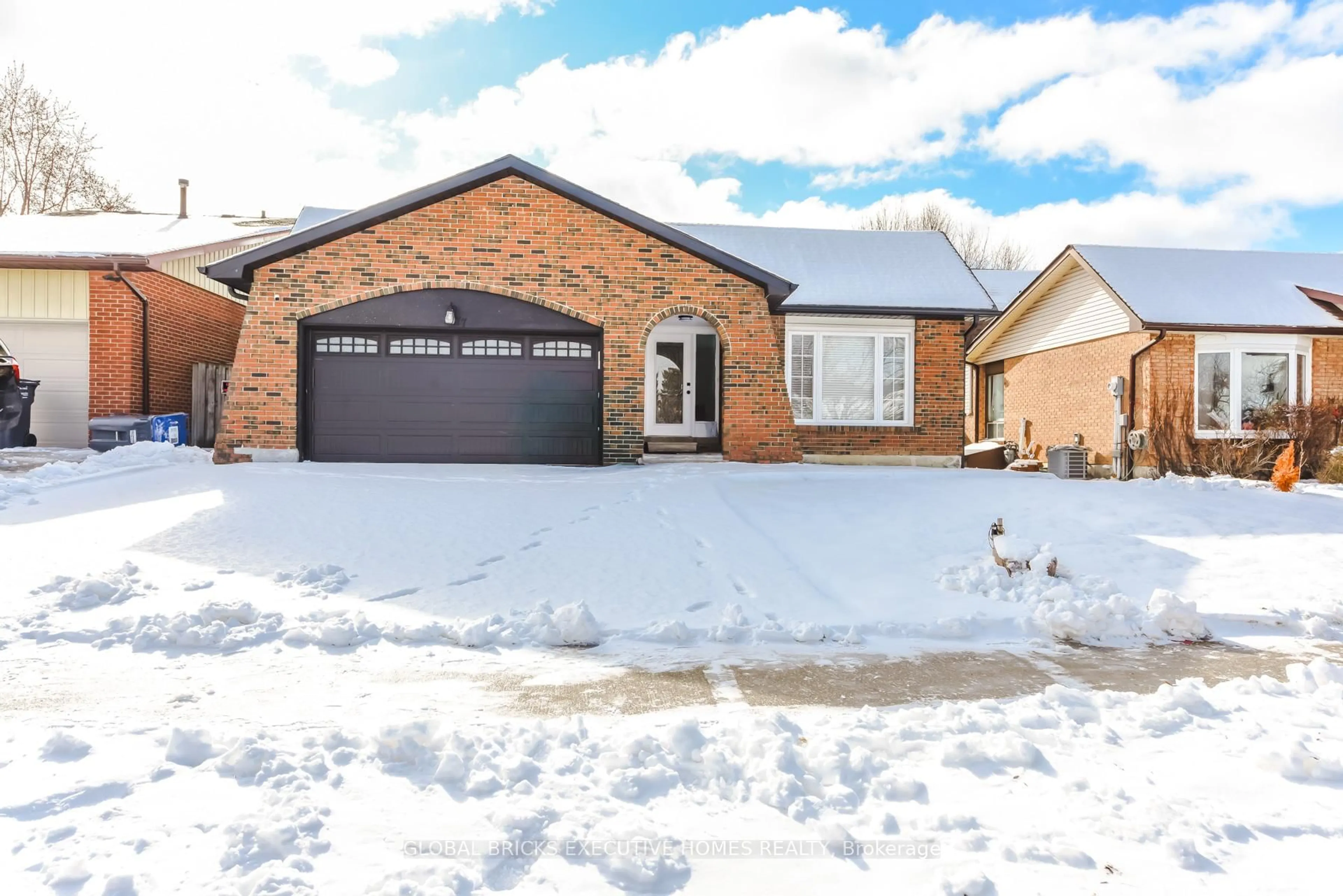 Home with brick exterior material, street for 77 Blackthorn Lane, Brampton Ontario L6V 3L1