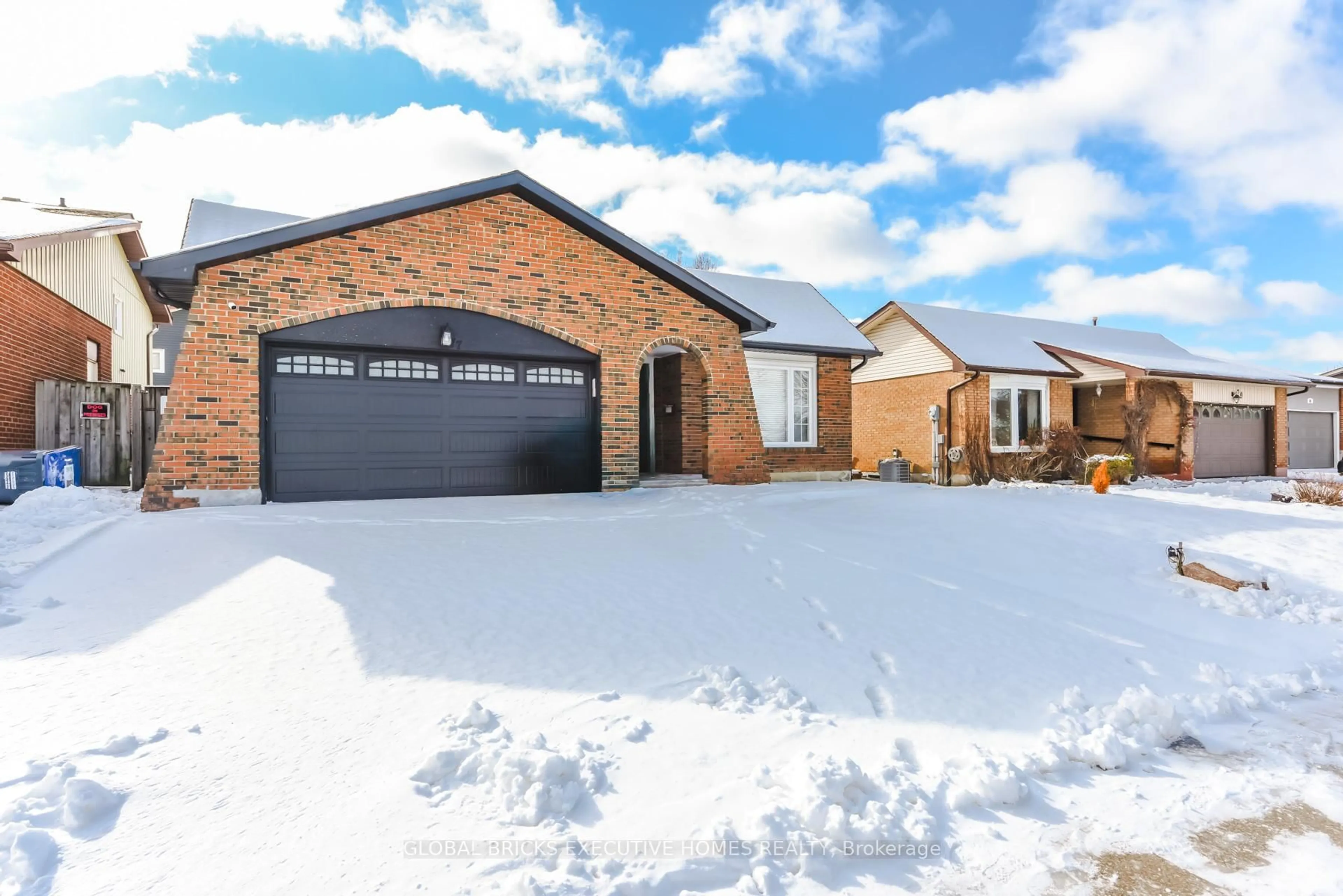 Home with brick exterior material, street for 77 Blackthorn Lane, Brampton Ontario L6V 3L1