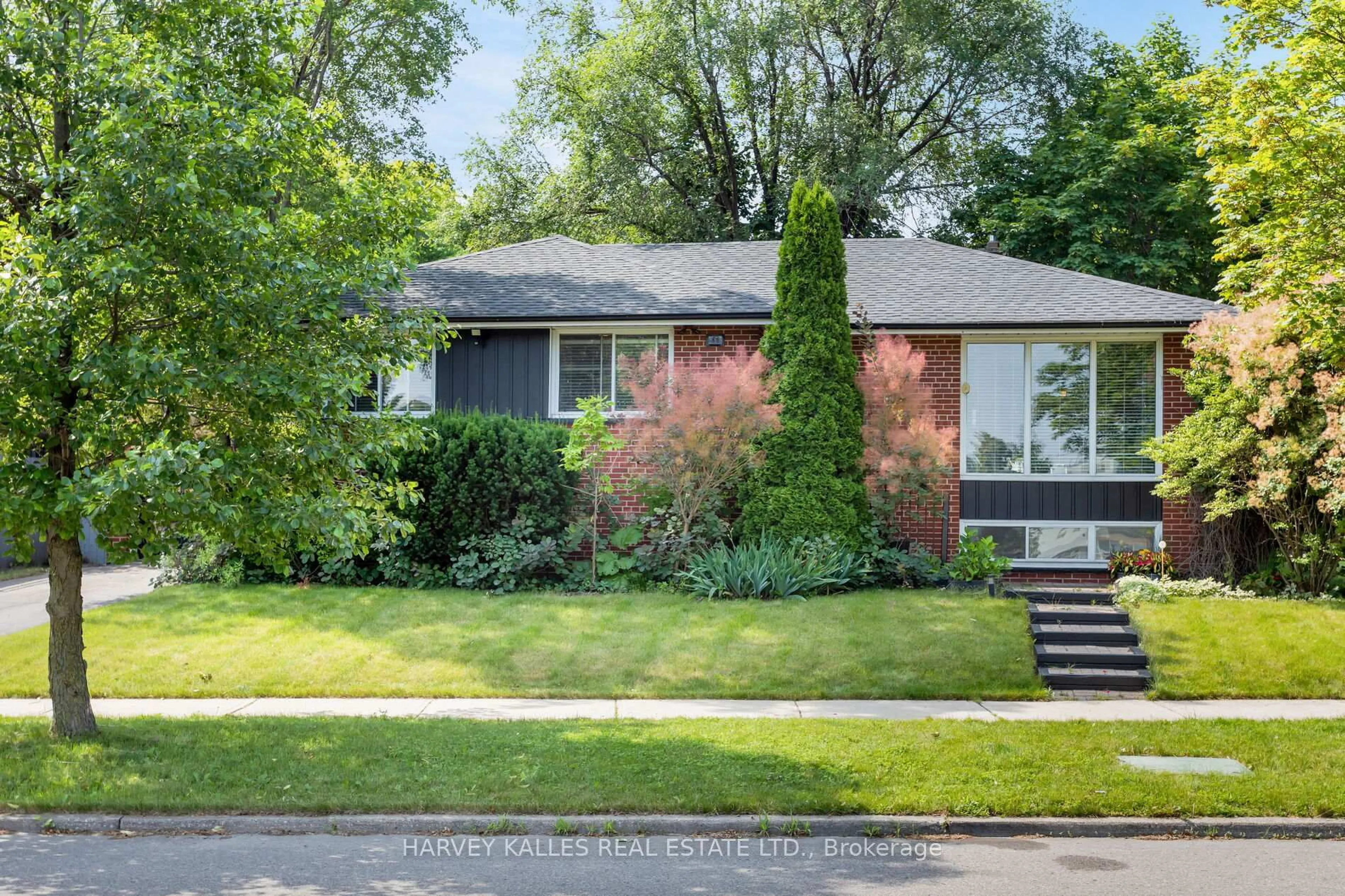 Home with brick exterior material, street for 49 Learmont Dr, Toronto Ontario M9R 2E9