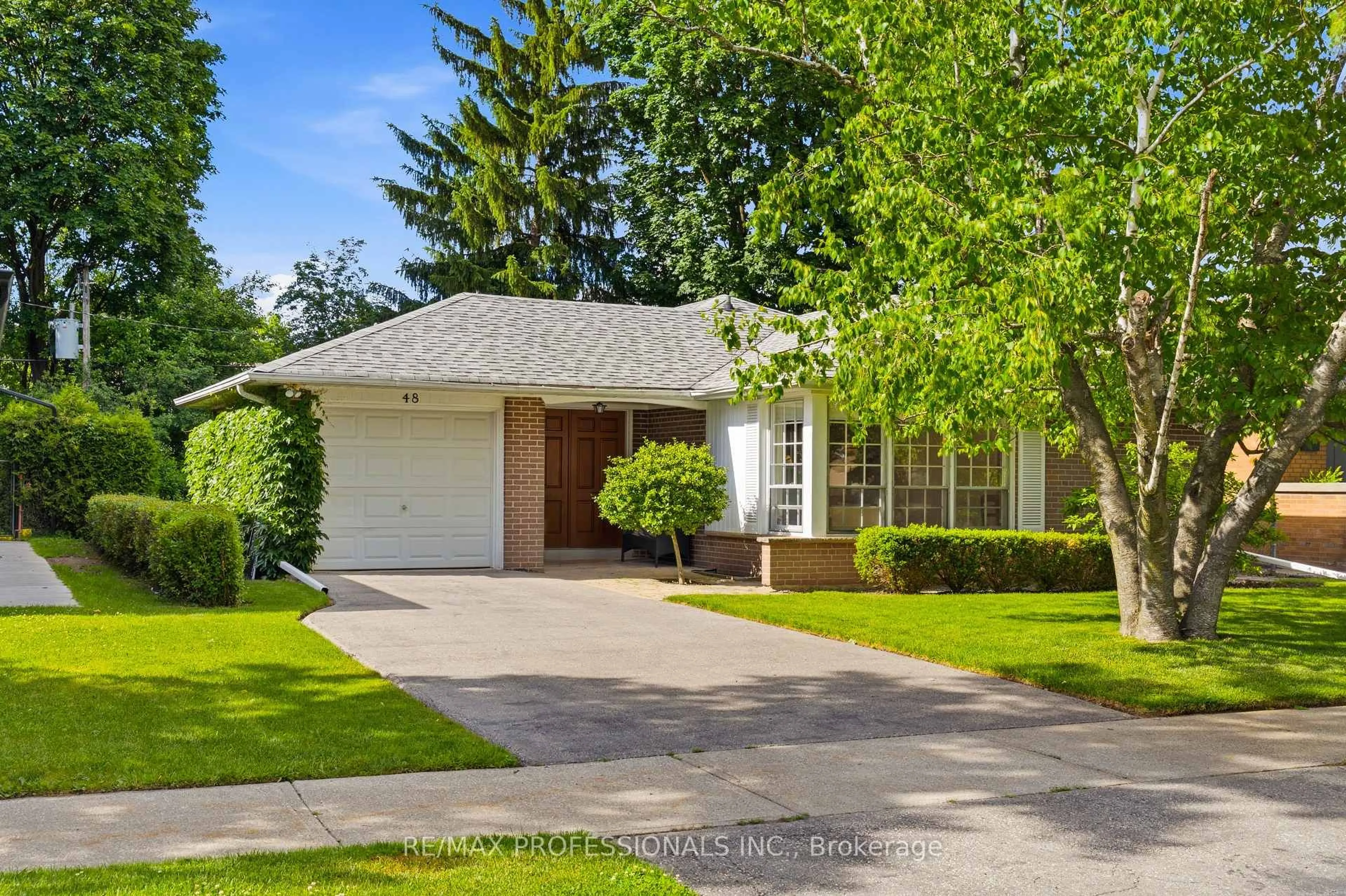 Home with brick exterior material, street for 48 Wareside Rd, Toronto Ontario M9C 3B3